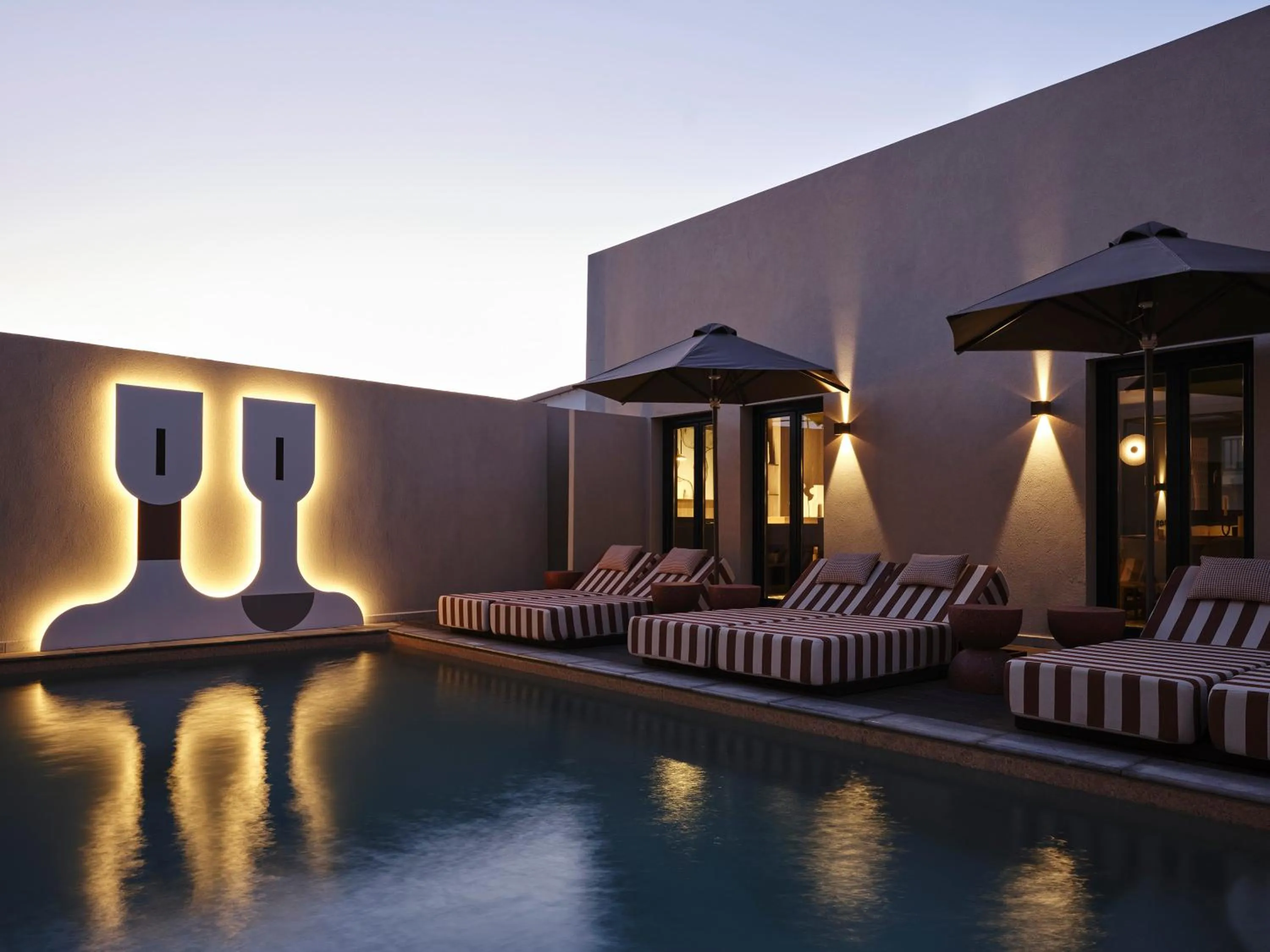 Seating area in NAUMA PAROS Design Boutique Hotel-Adults Only