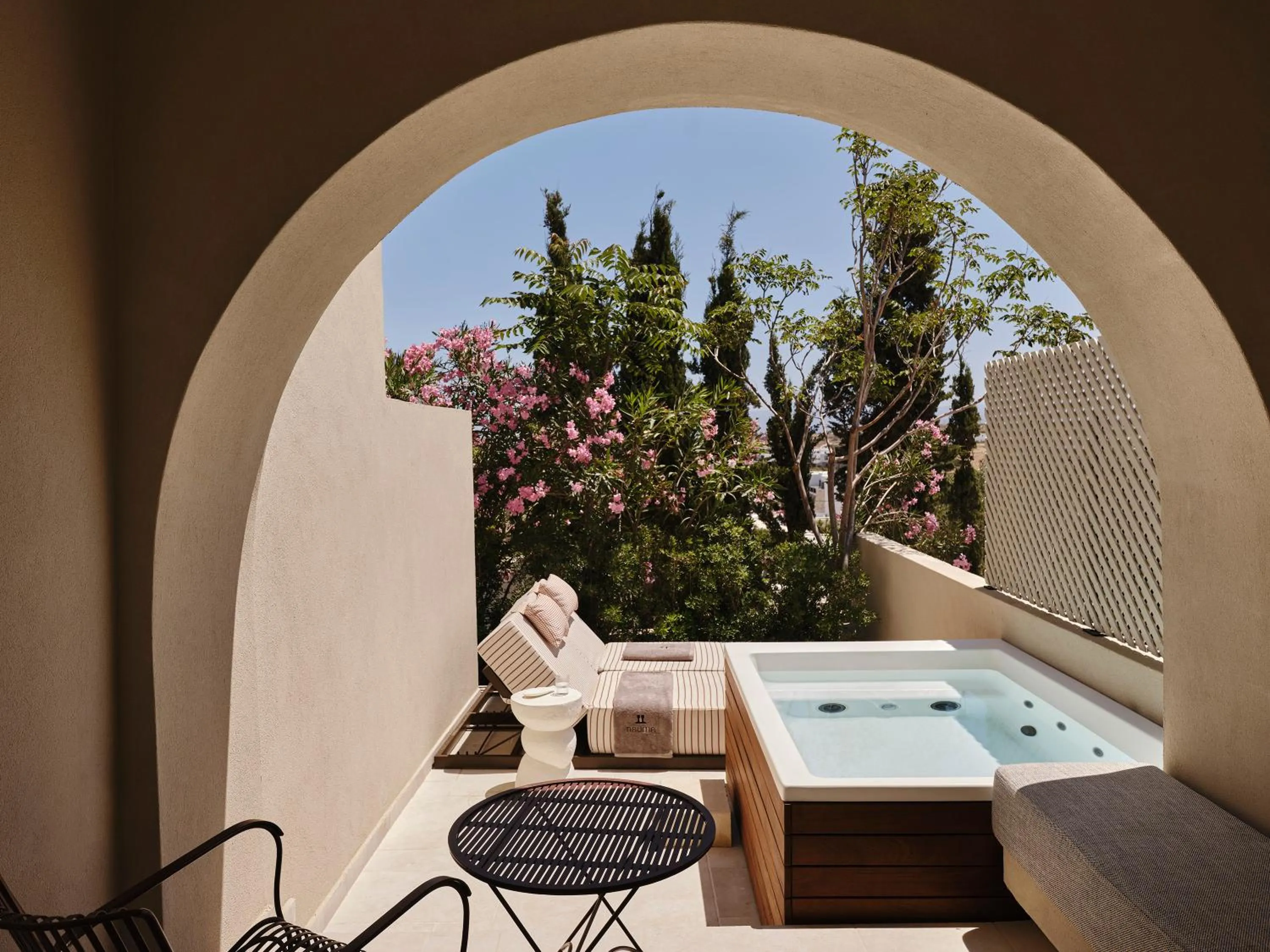 Hot Tub in NAUMA PAROS Design Boutique Hotel-Adults Only