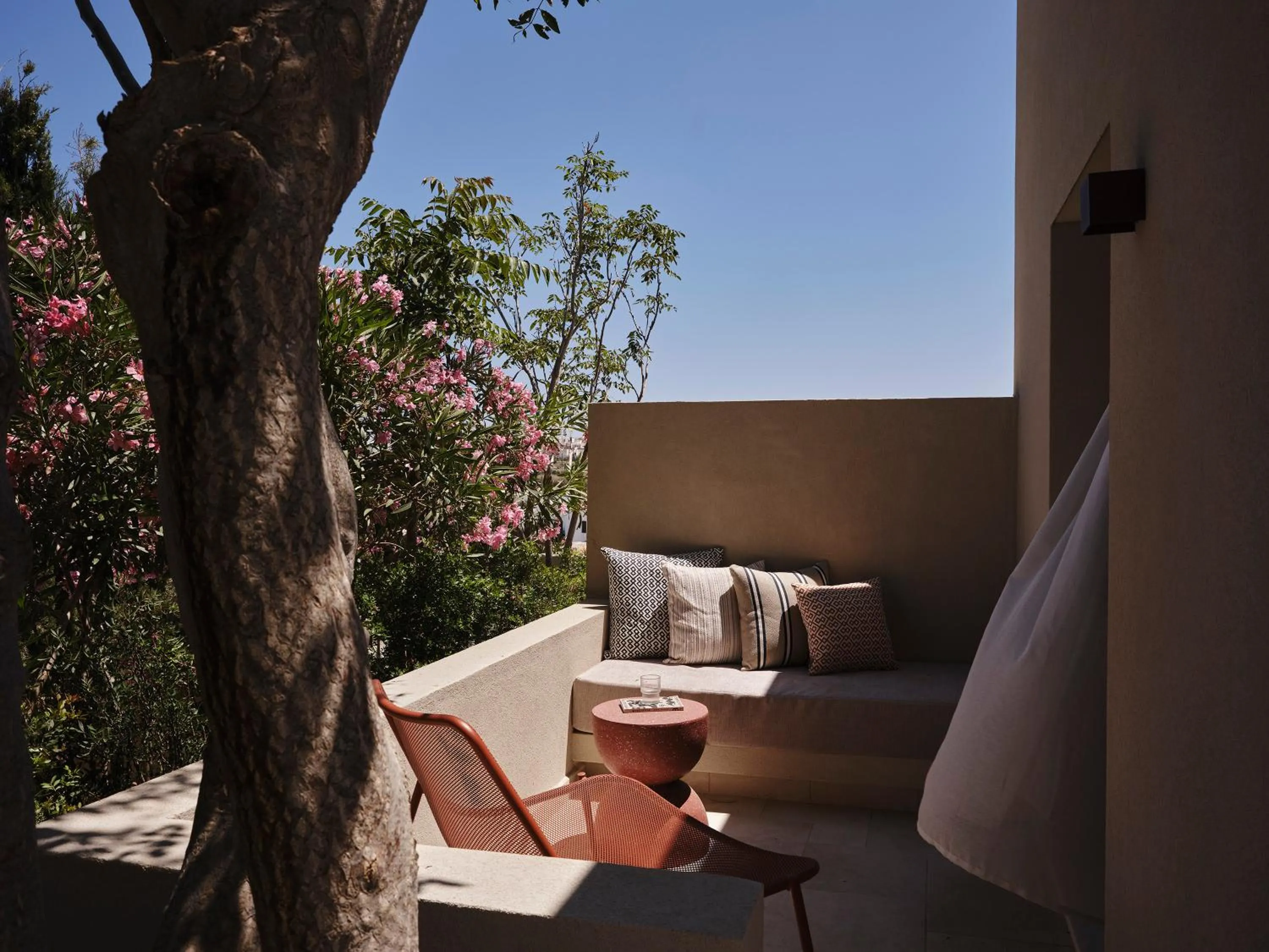 Patio in NAUMA PAROS Design Boutique Hotel-Adults Only
