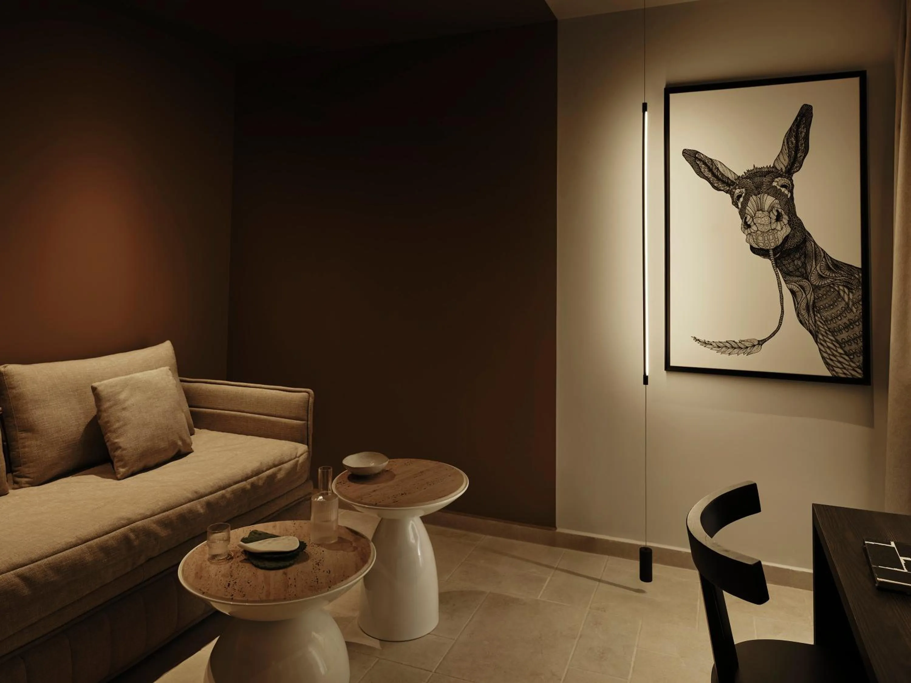 Decorative detail in NAUMA PAROS Design Boutique Hotel-Adults Only