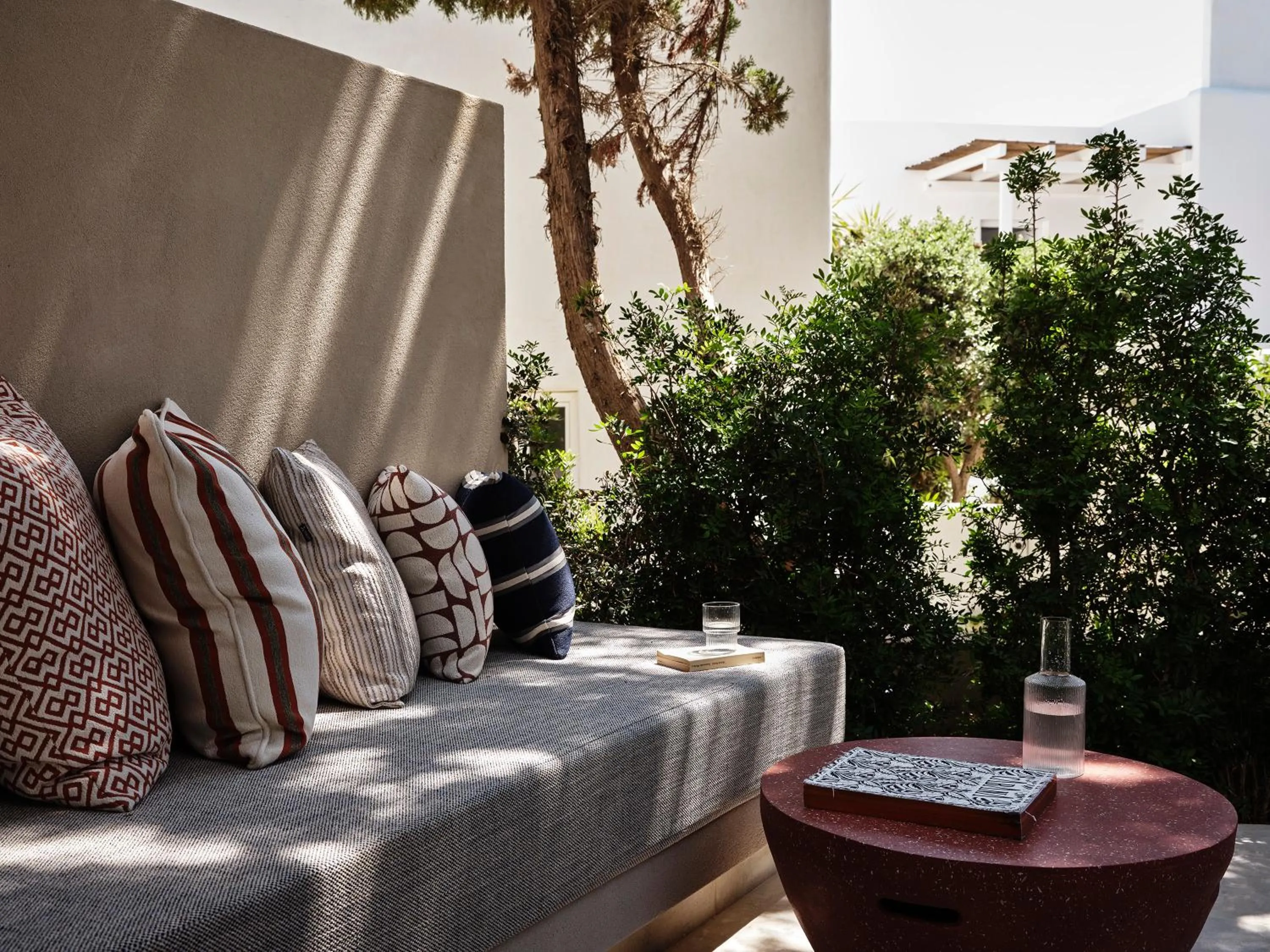 Patio in NAUMA PAROS Design Boutique Hotel-Adults Only