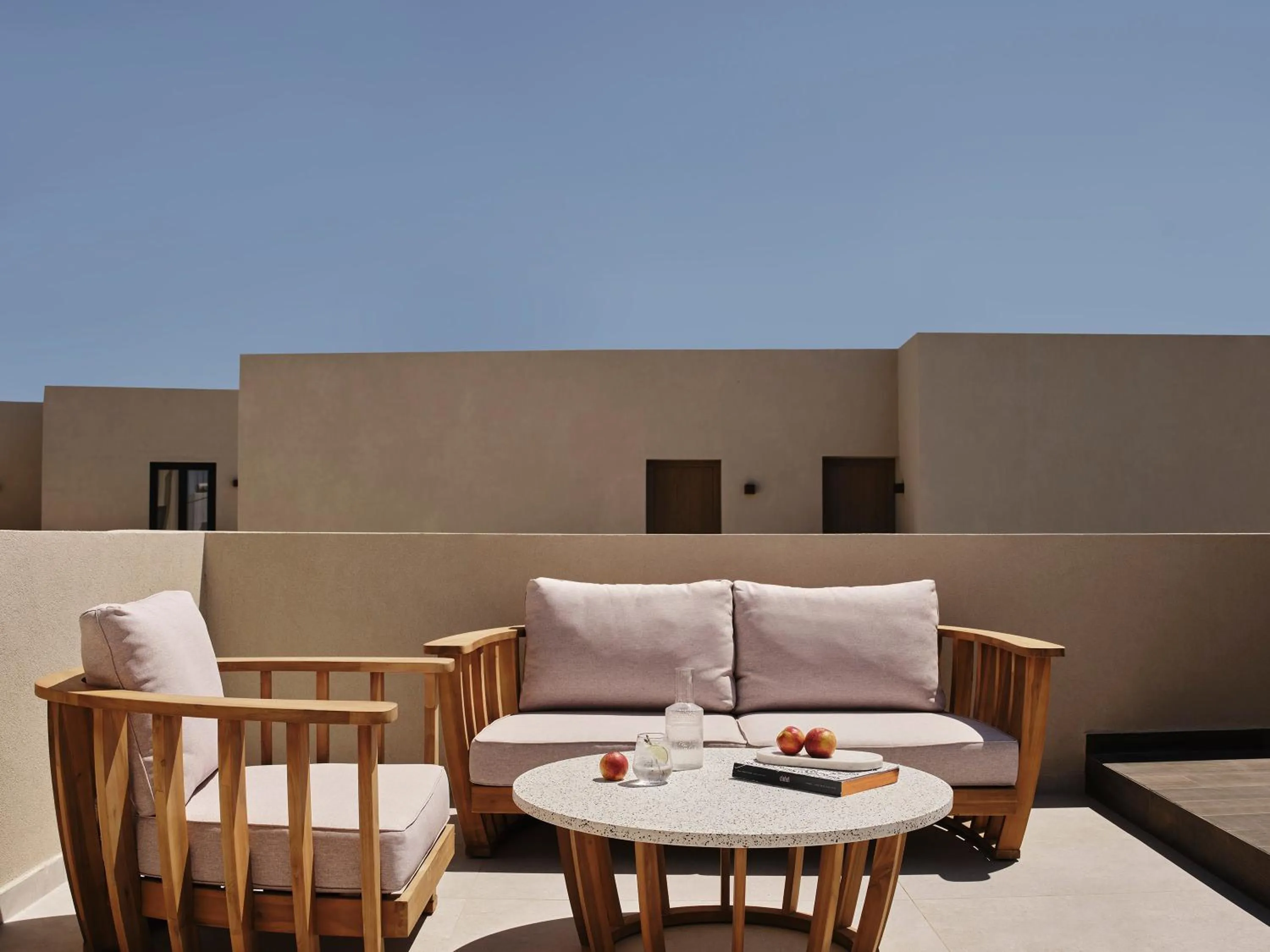 Balcony/Terrace in NAUMA PAROS Design Boutique Hotel-Adults Only