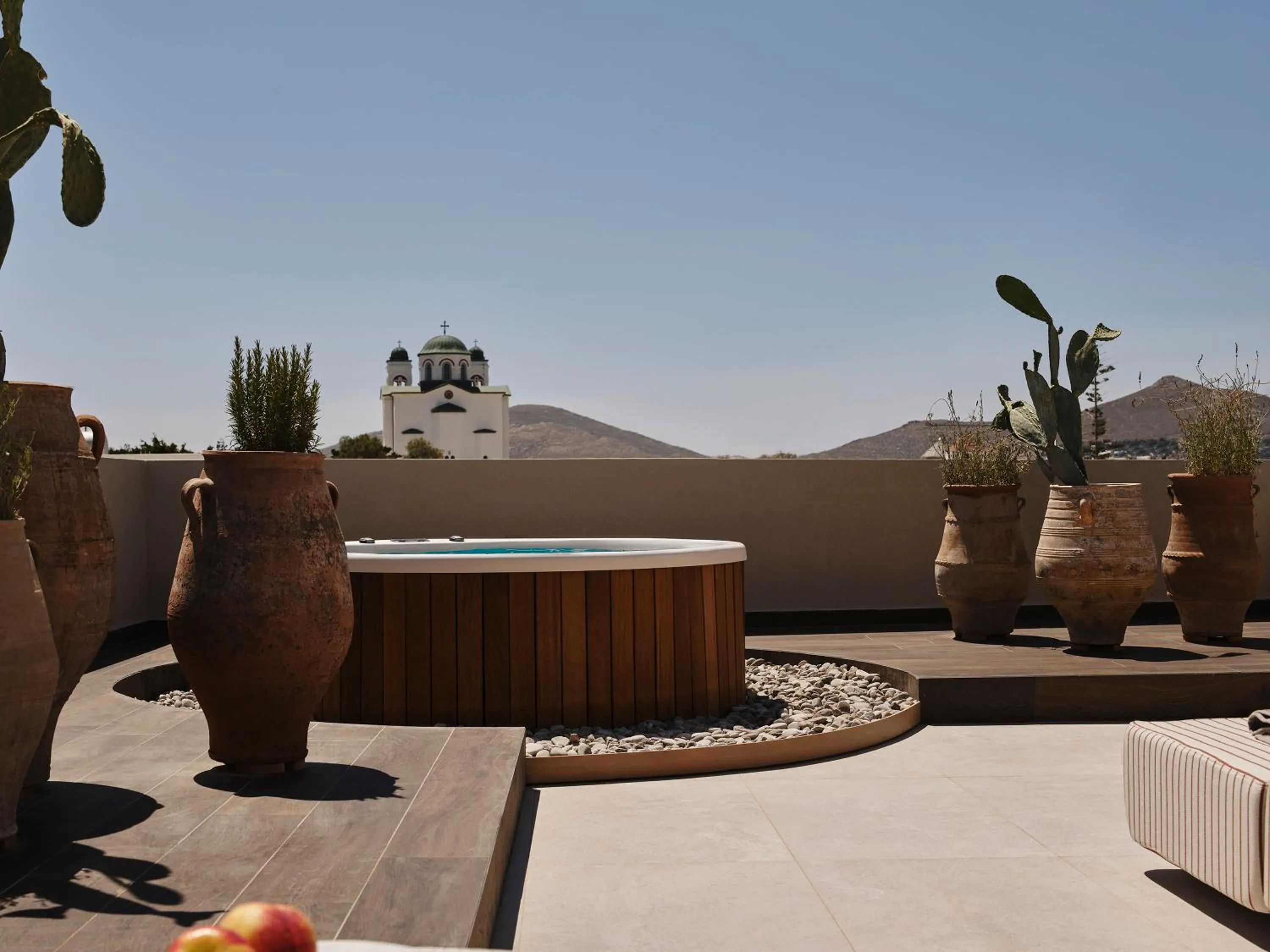 Hot Tub in NAUMA PAROS Design Boutique Hotel-Adults Only