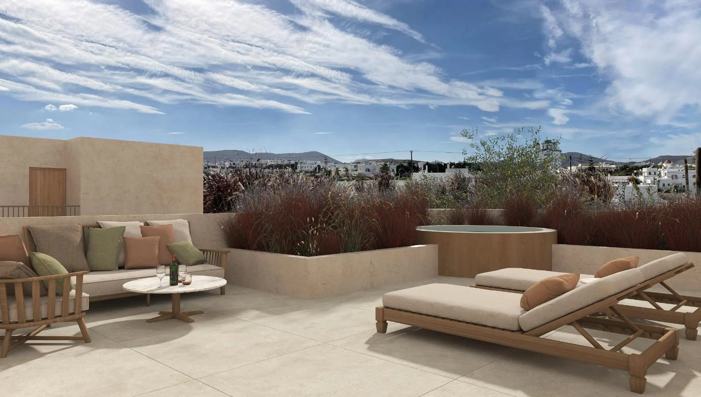 Patio in Hotel Marinero