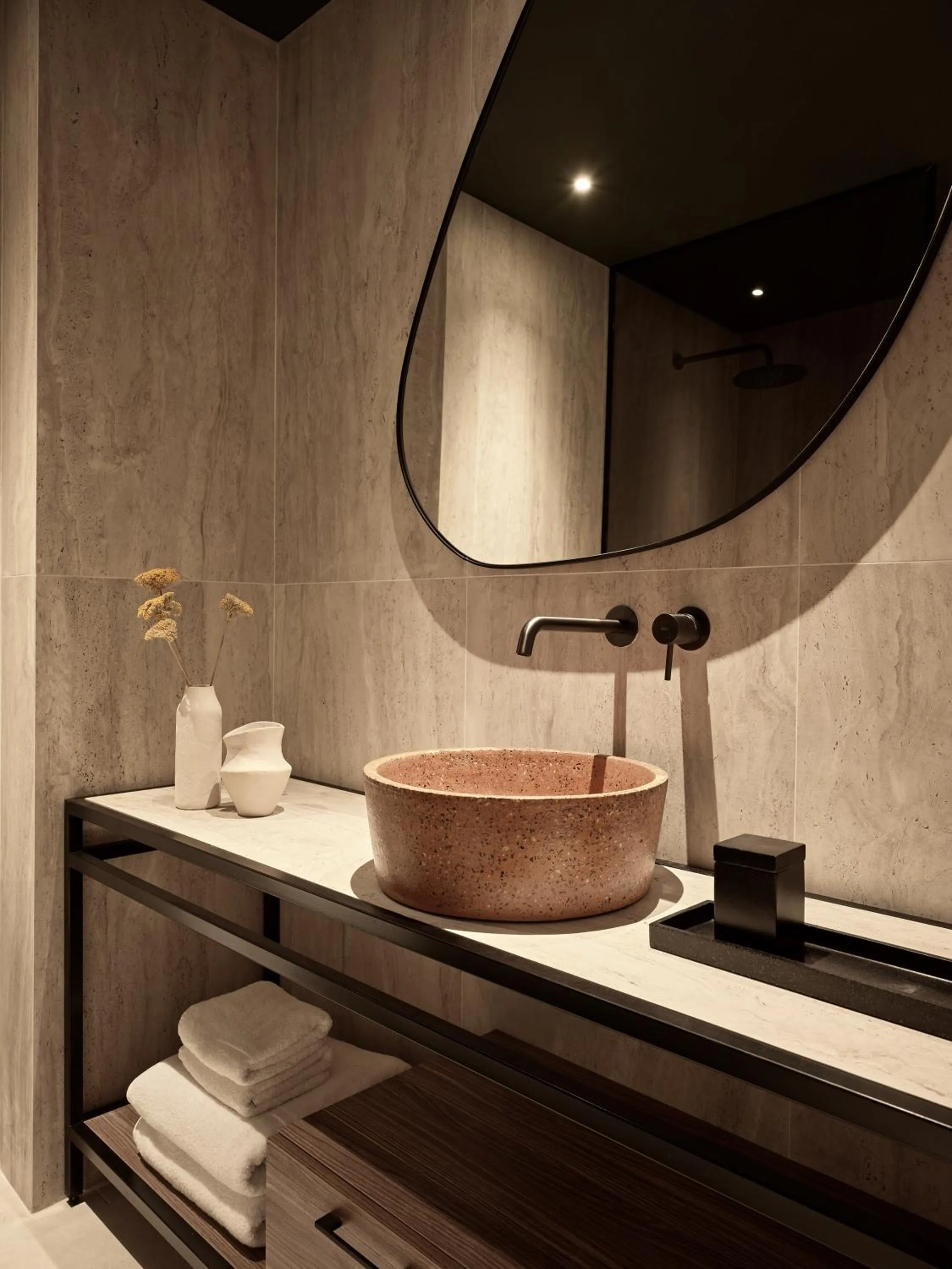 Bathroom in NAUMA PAROS Design Boutique Hotel-Adults Only