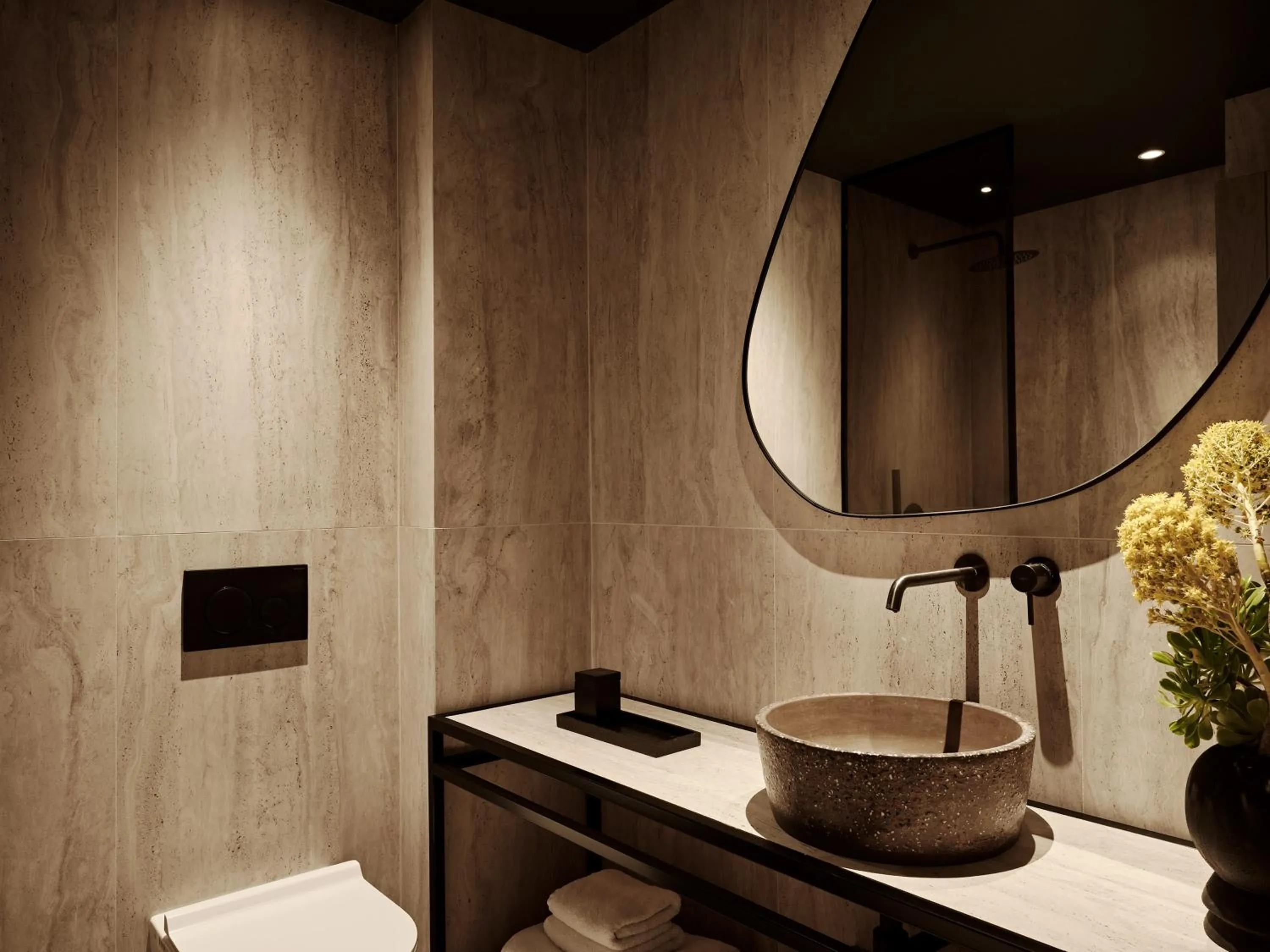Toilet in NAUMA PAROS Design Boutique Hotel-Adults Only
