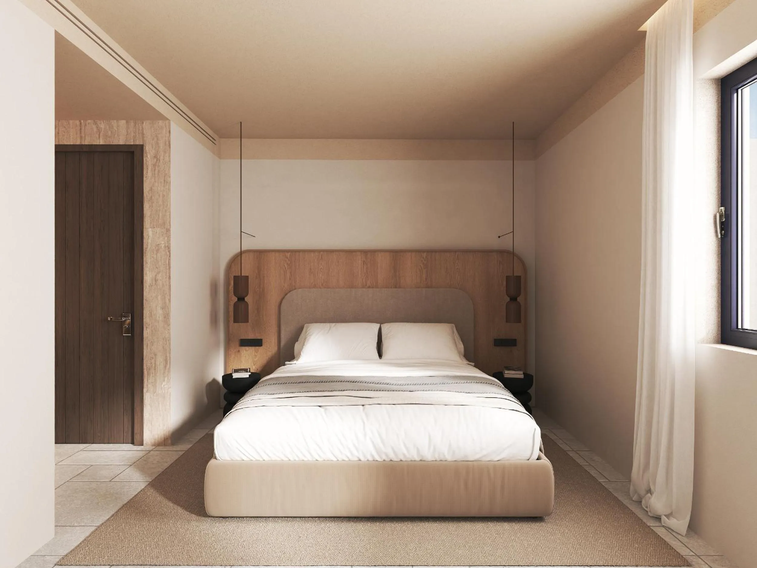 Bed in Hotel Marinero