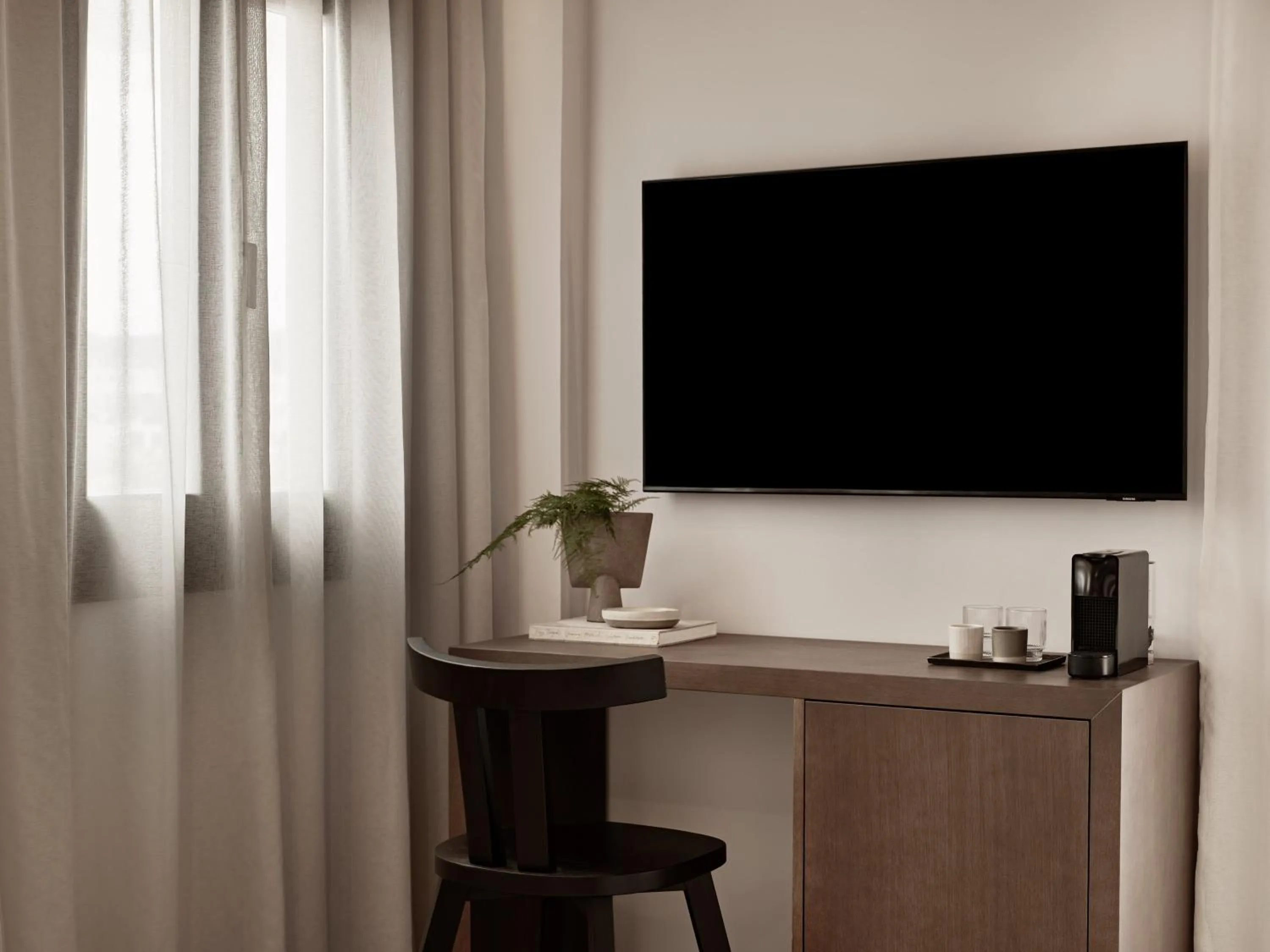 TV and multimedia in NAUMA PAROS Design Boutique Hotel-Adults Only