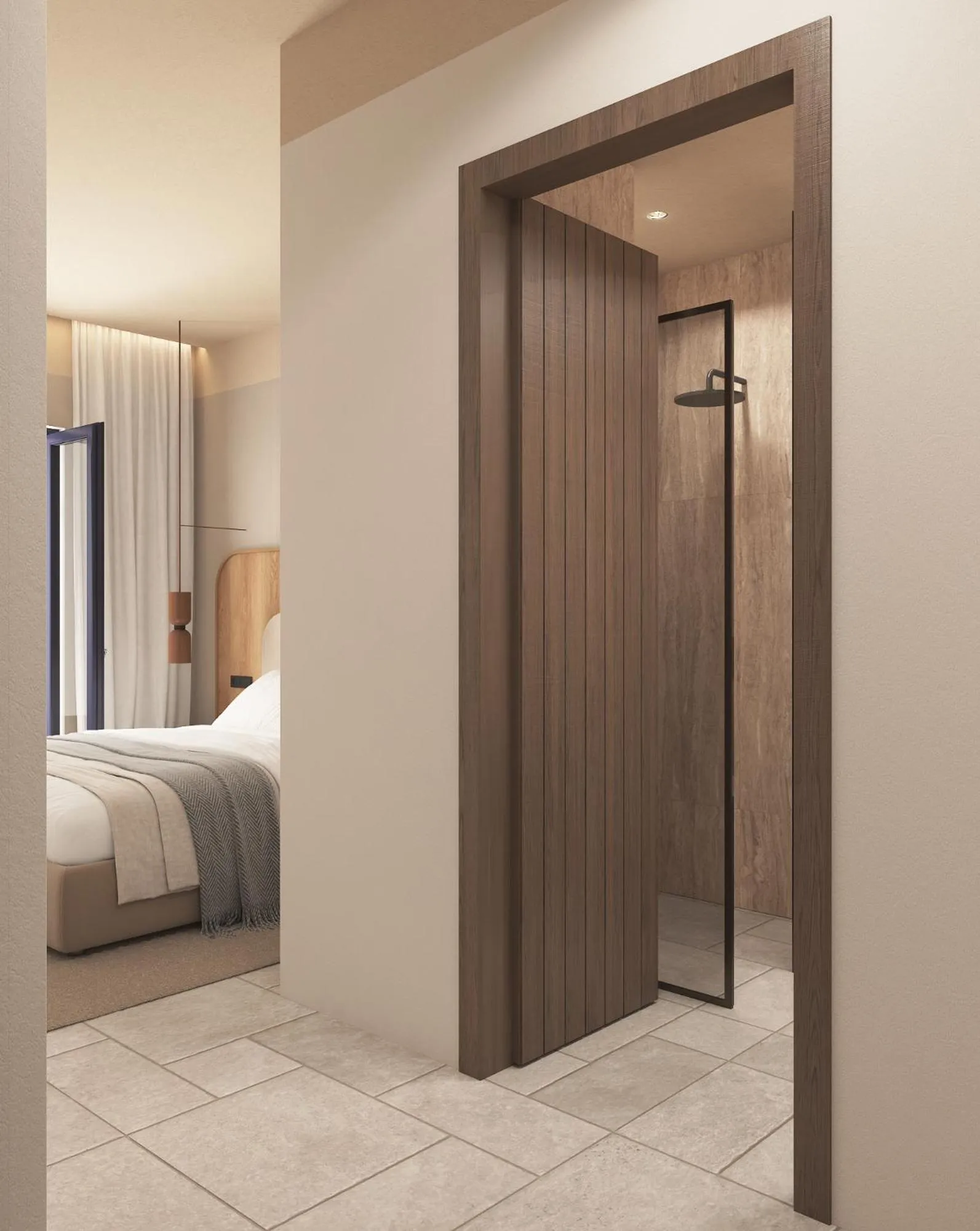 Bedroom, Bed in Hotel Marinero