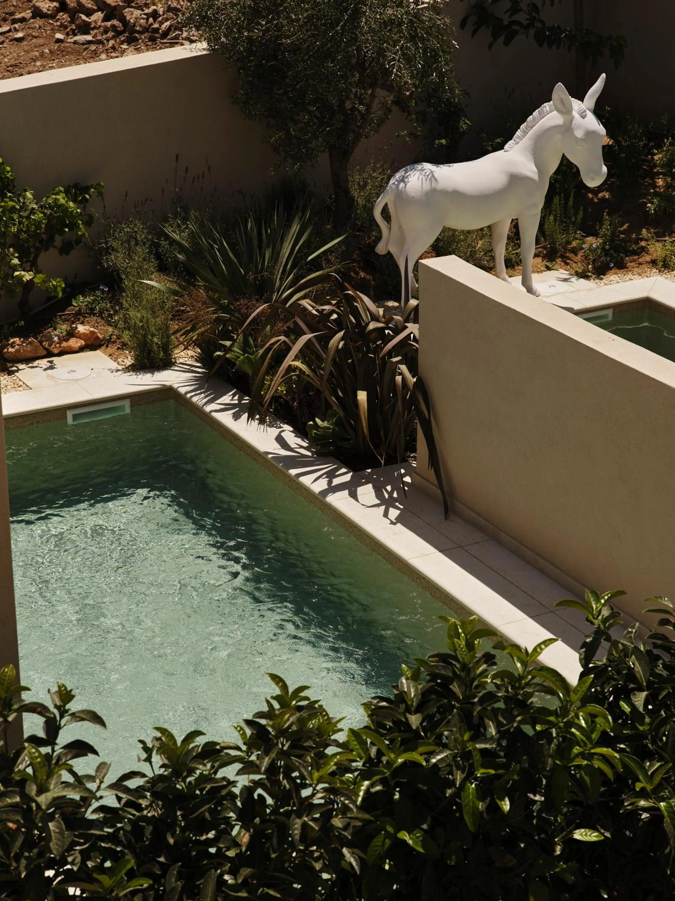 Swimming pool in NAUMA PAROS Design Boutique Hotel-Adults Only