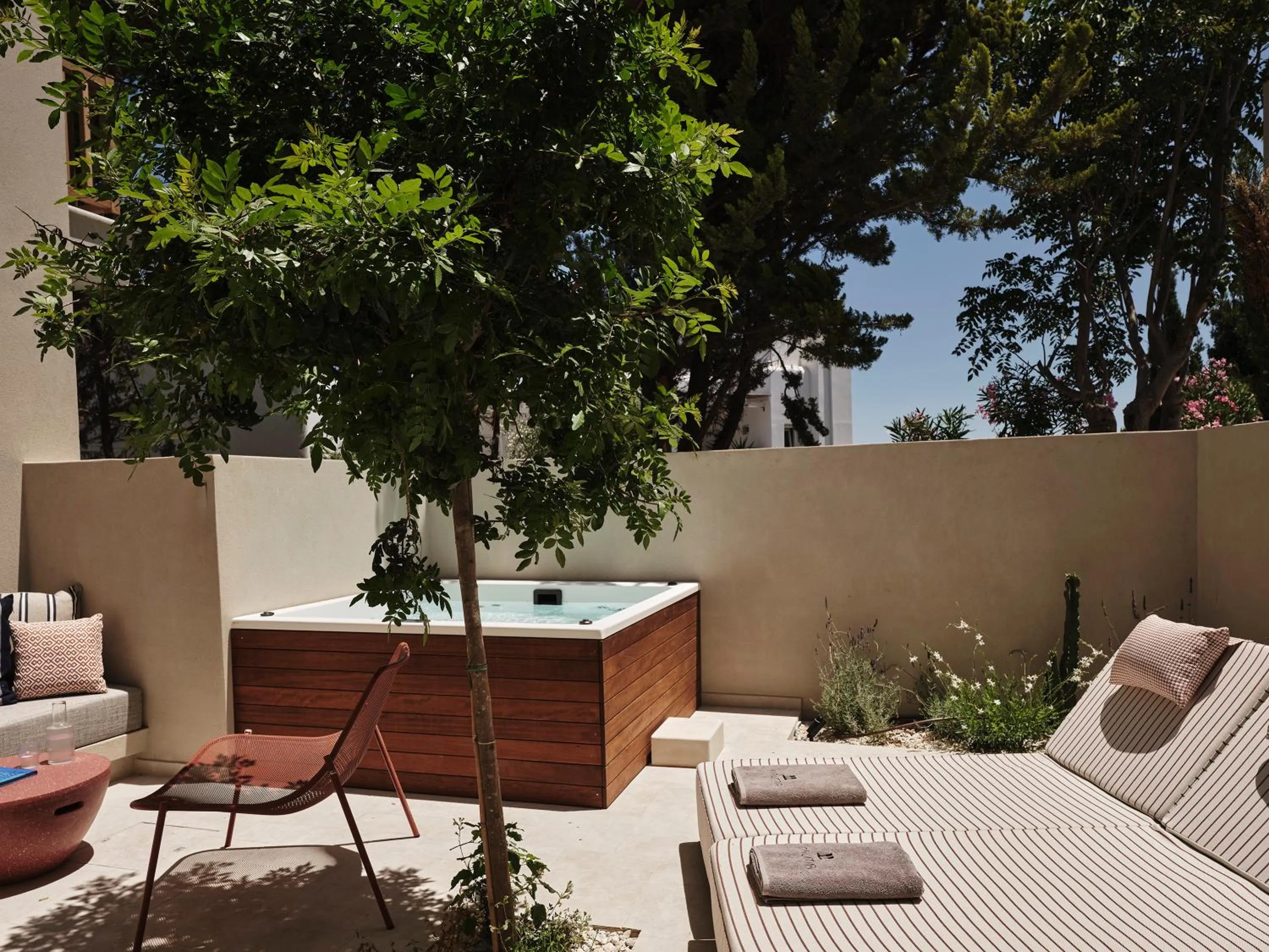 Patio in NAUMA PAROS Design Boutique Hotel-Adults Only