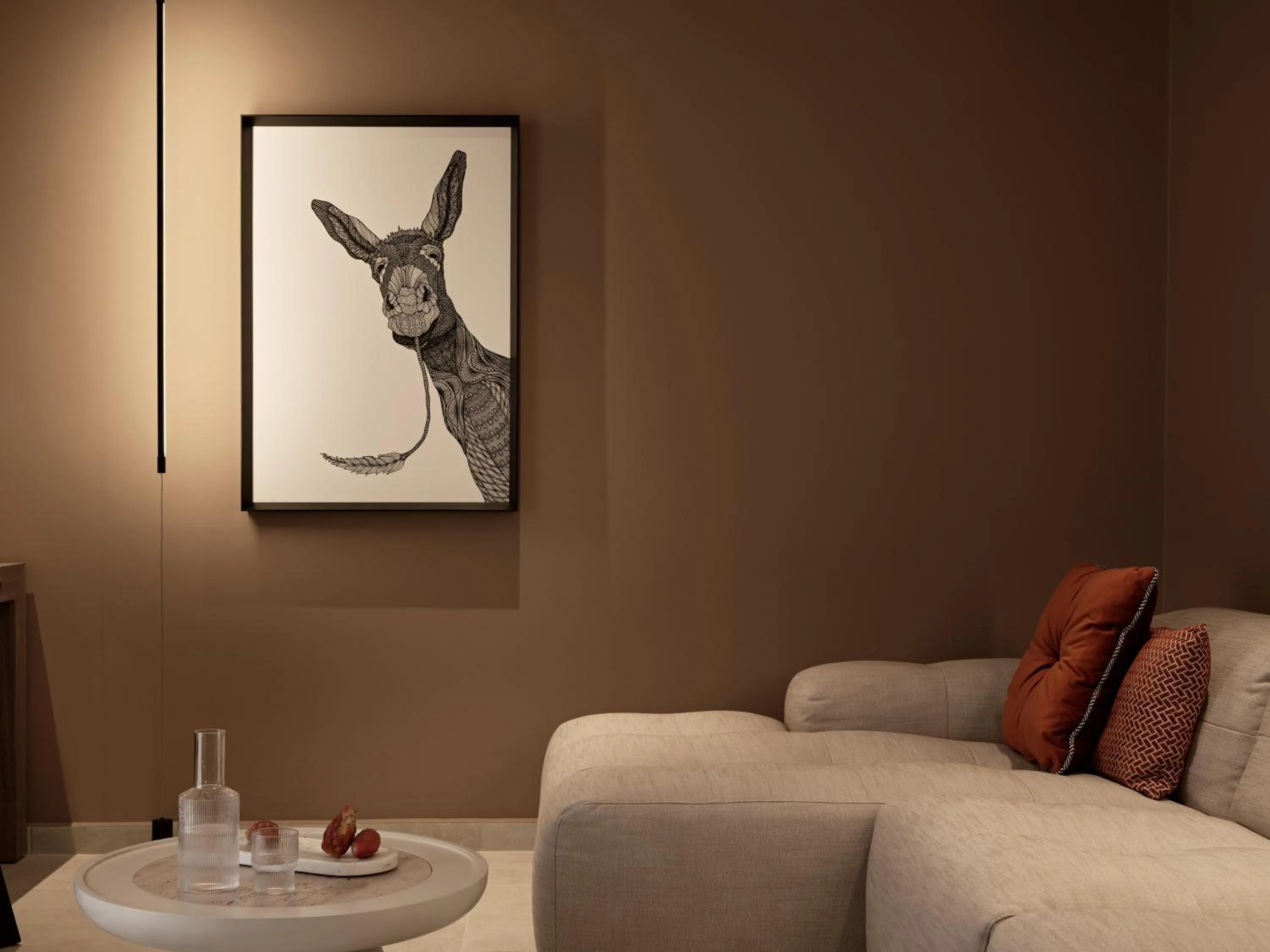 Living room in NAUMA PAROS Design Boutique Hotel-Adults Only