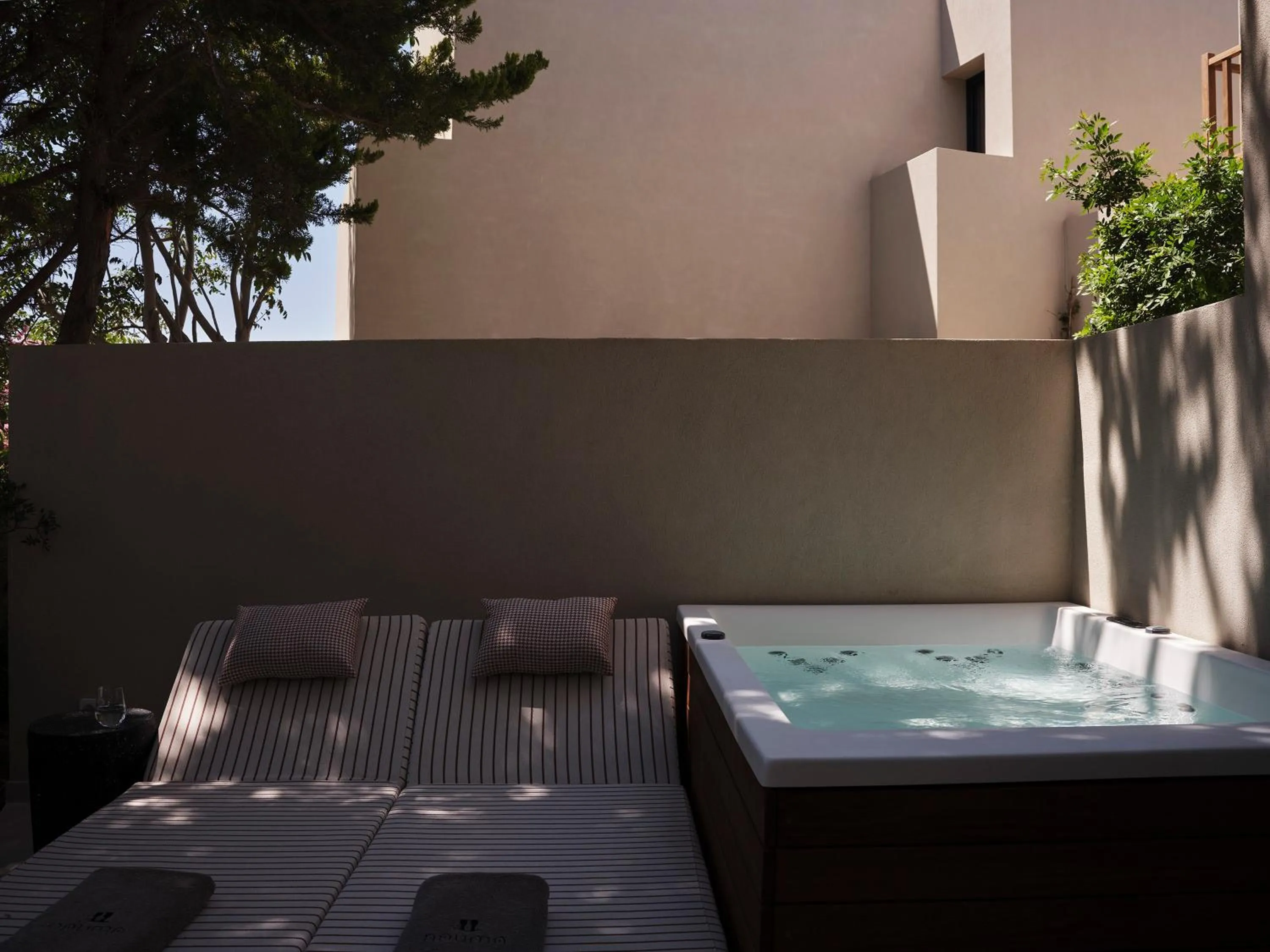 Hot Tub in NAUMA PAROS Design Boutique Hotel-Adults Only