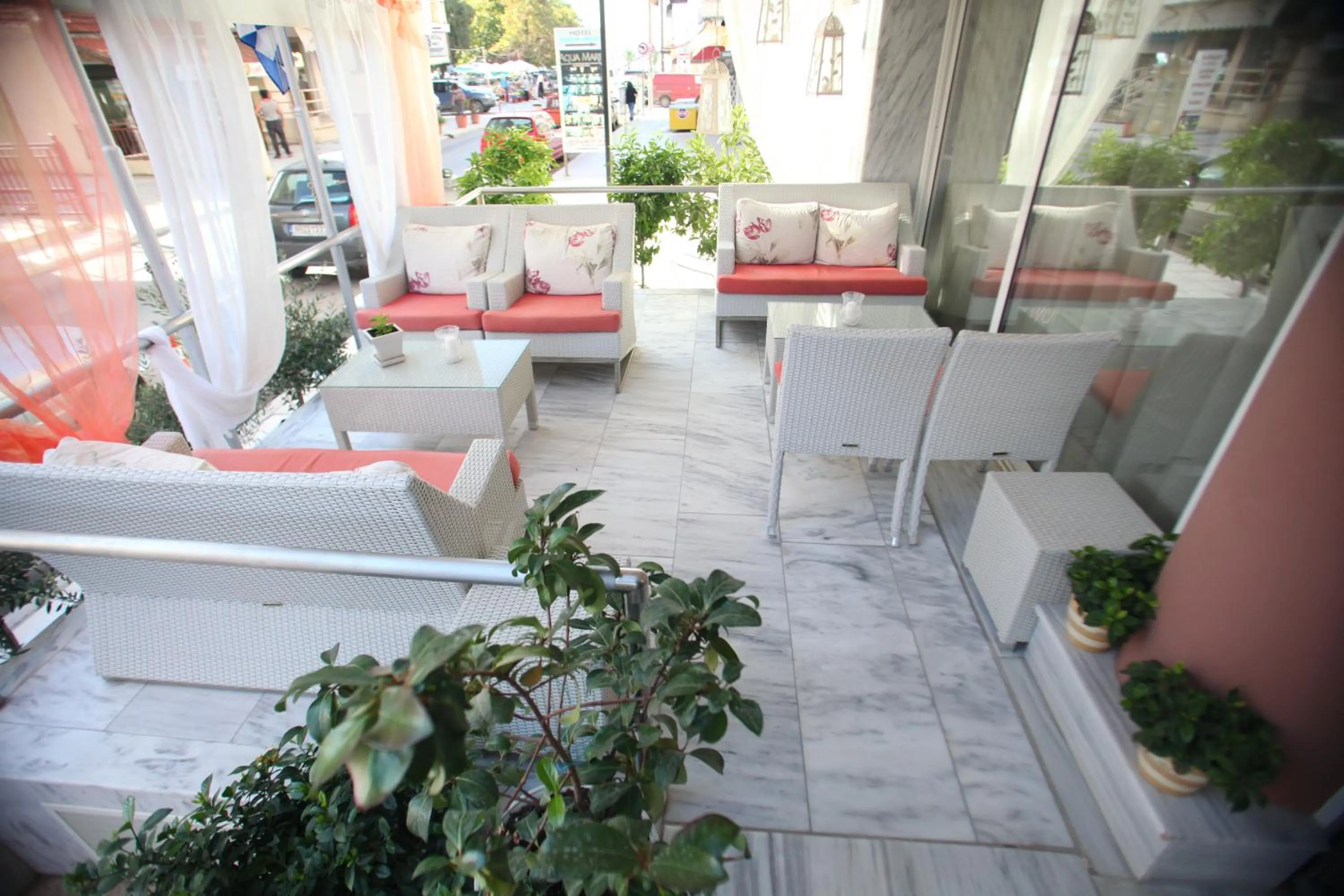 Facade/entrance in Hotel Mallas