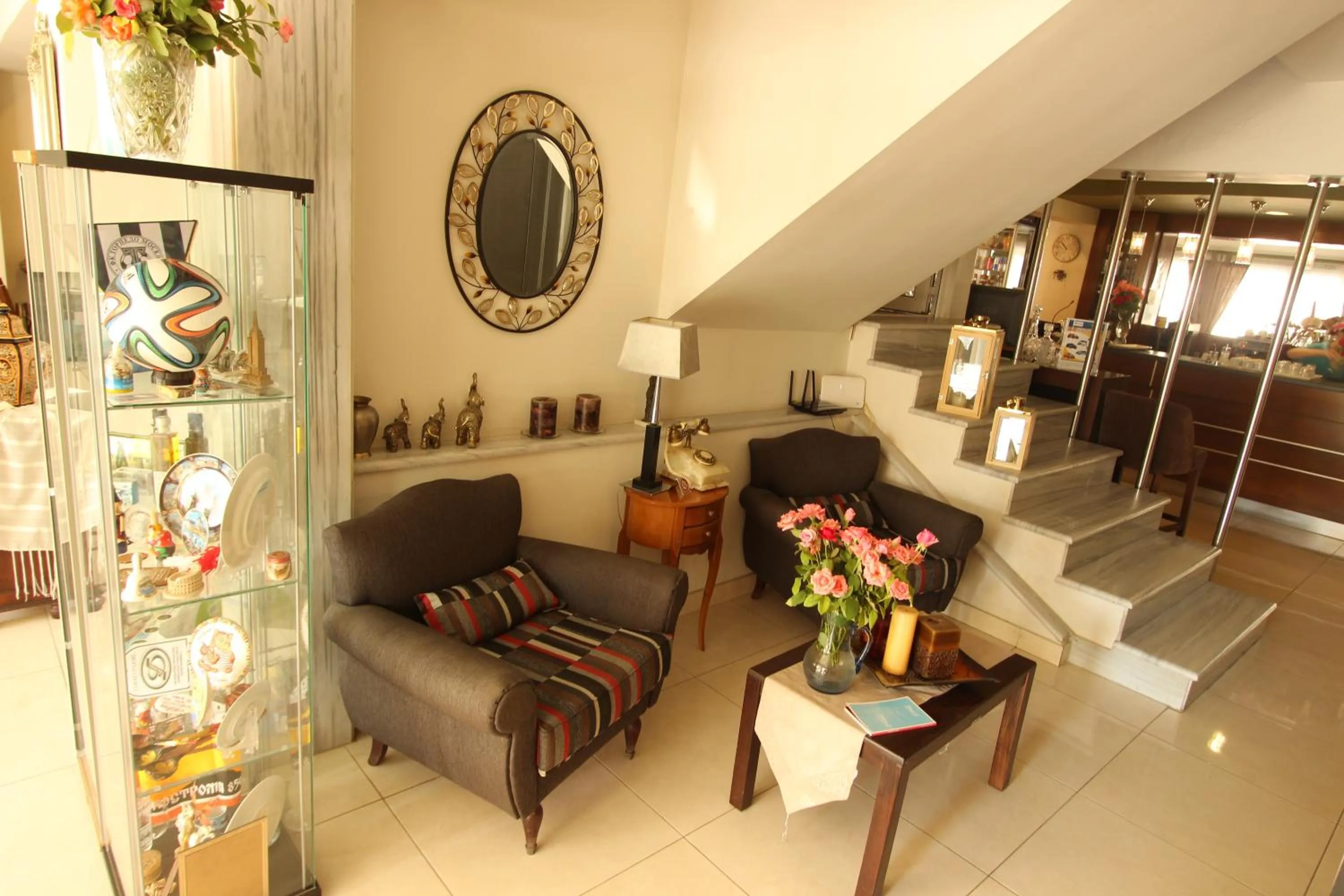 Lobby or reception in Hotel Mallas