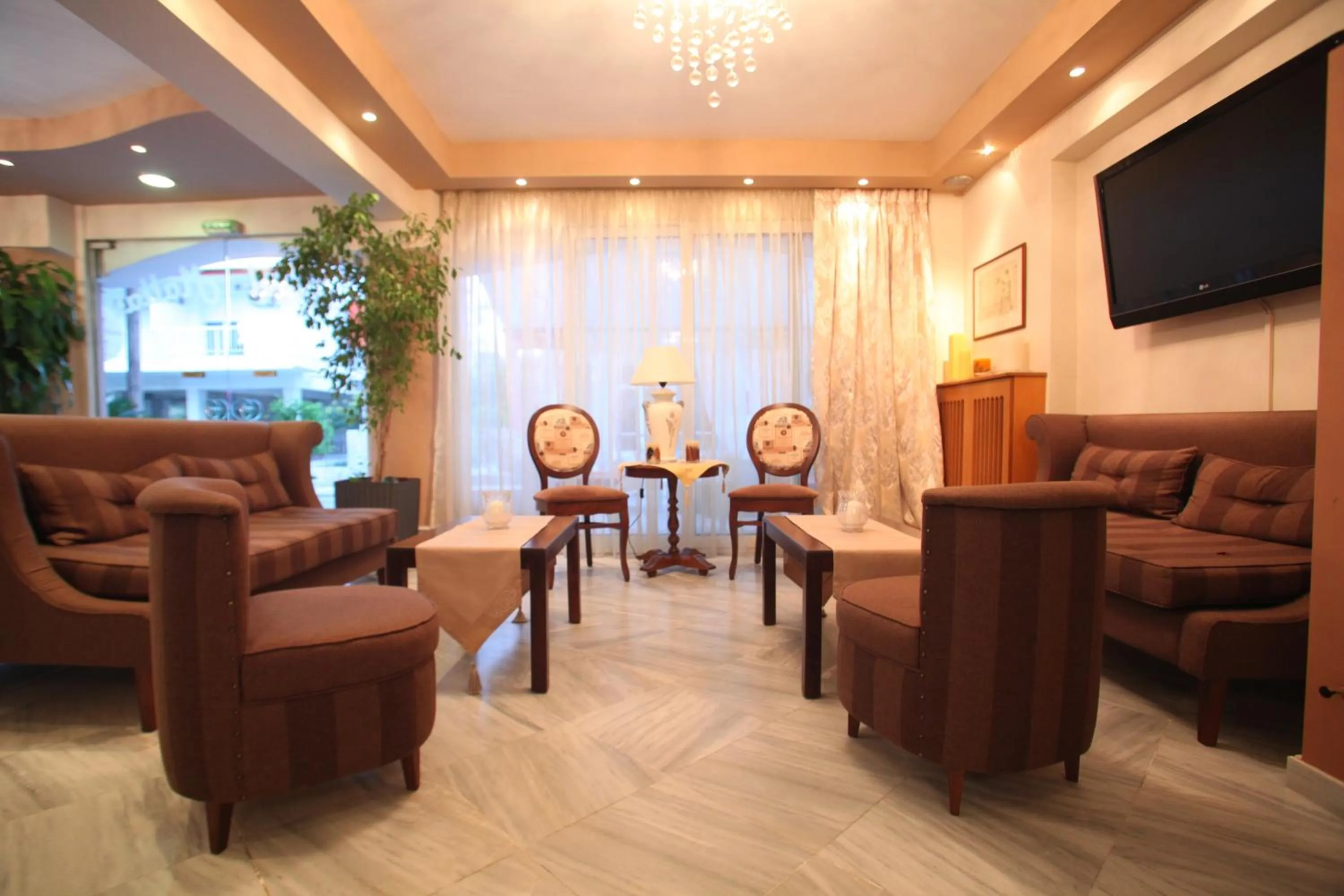 Living room in Hotel Mallas