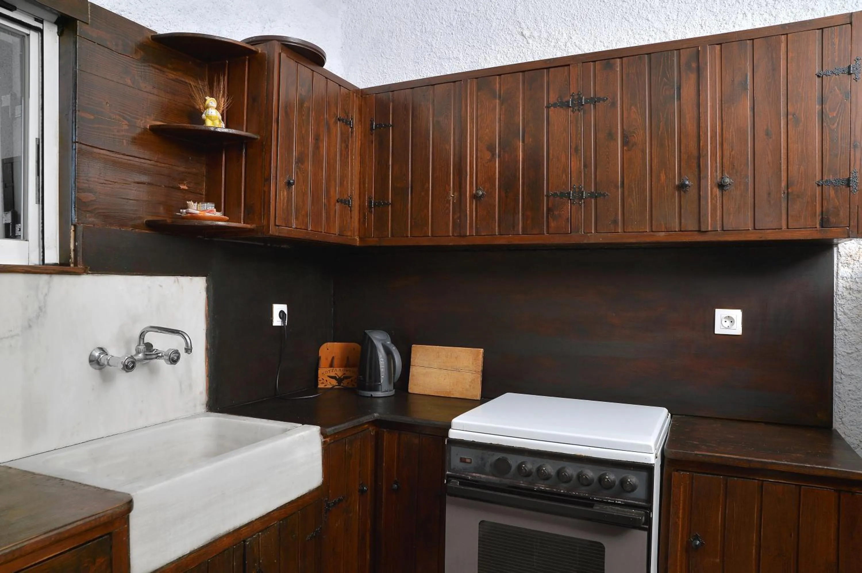kitchen in Vasilaras Hotel