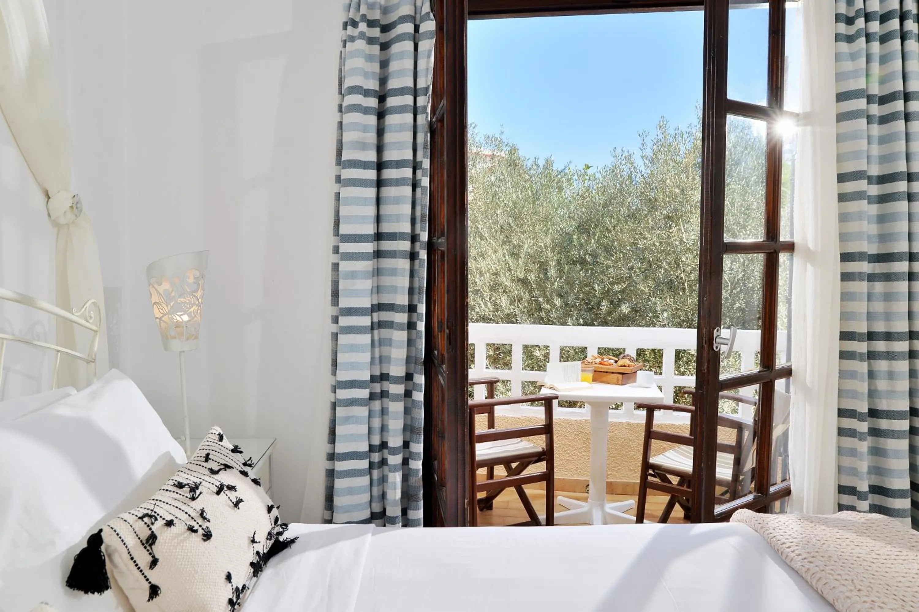 Bedroom, Bed in Vasilaras Hotel