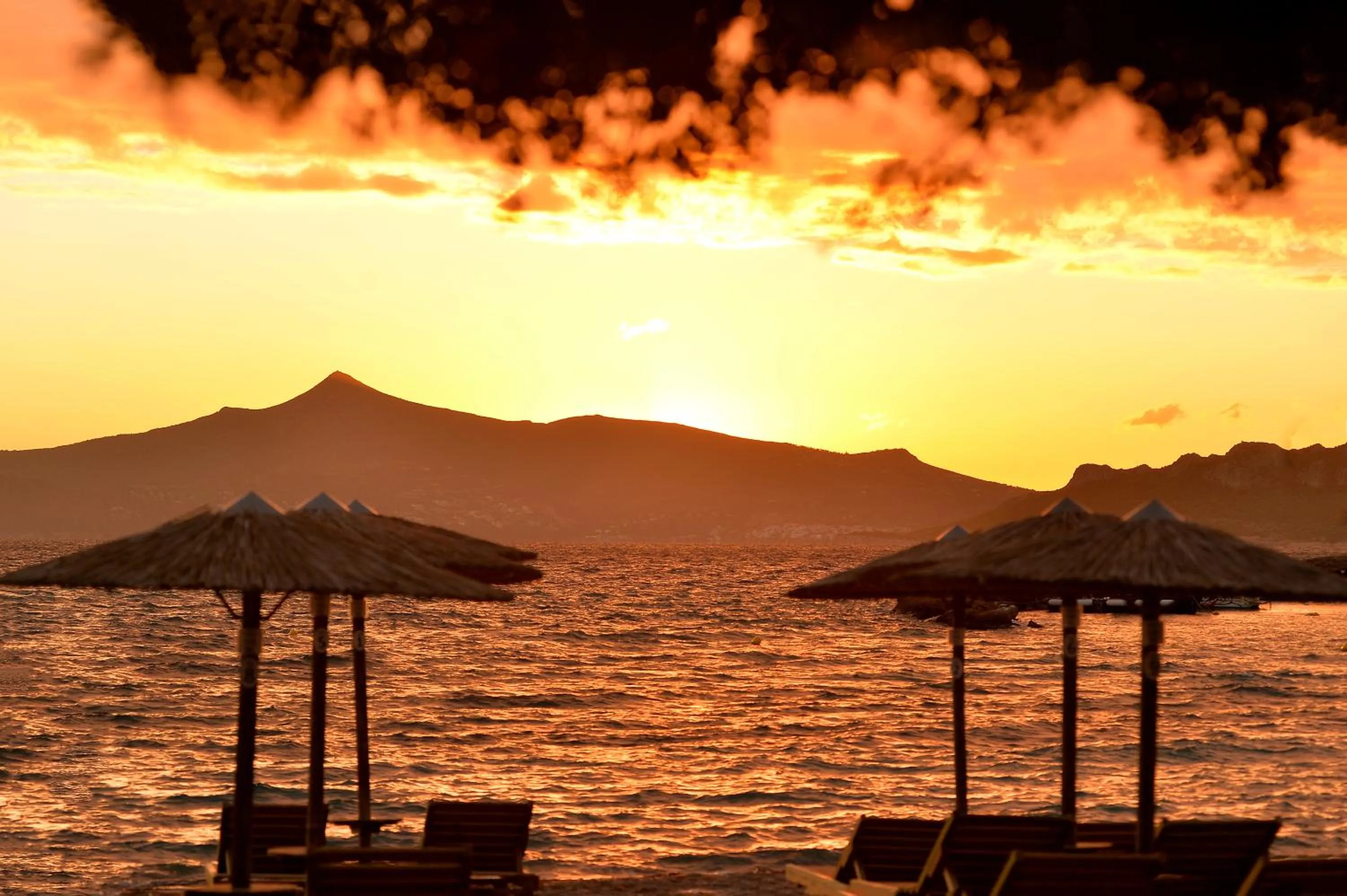 Beach in Vasilaras Hotel