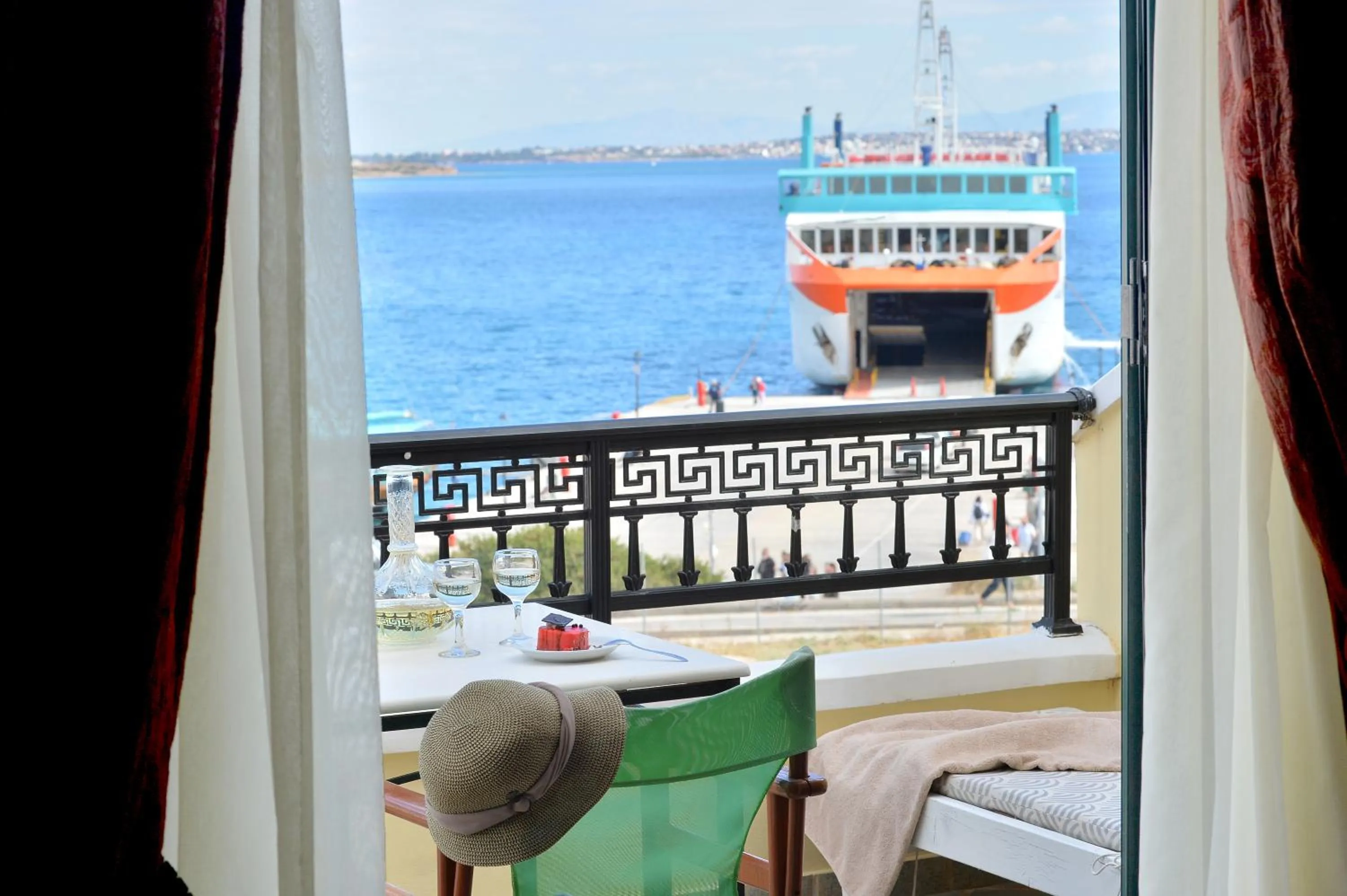 Balcony/Terrace in Vasilaras Hotel