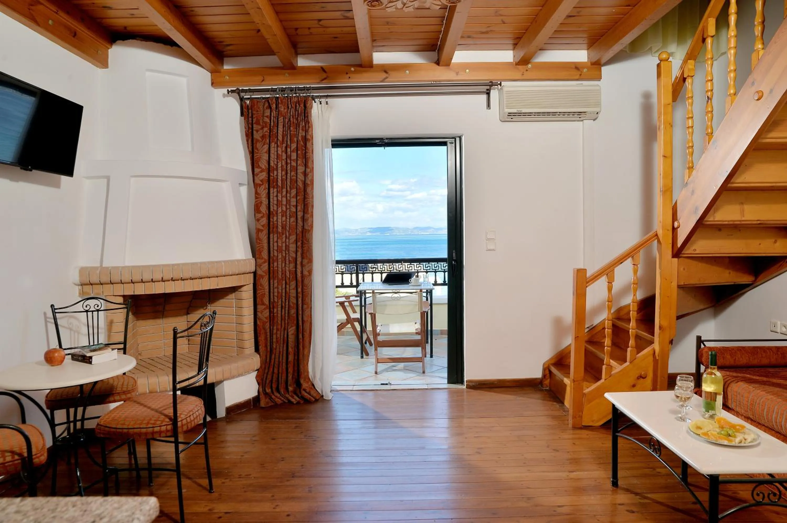 Bedroom in Vasilaras Hotel