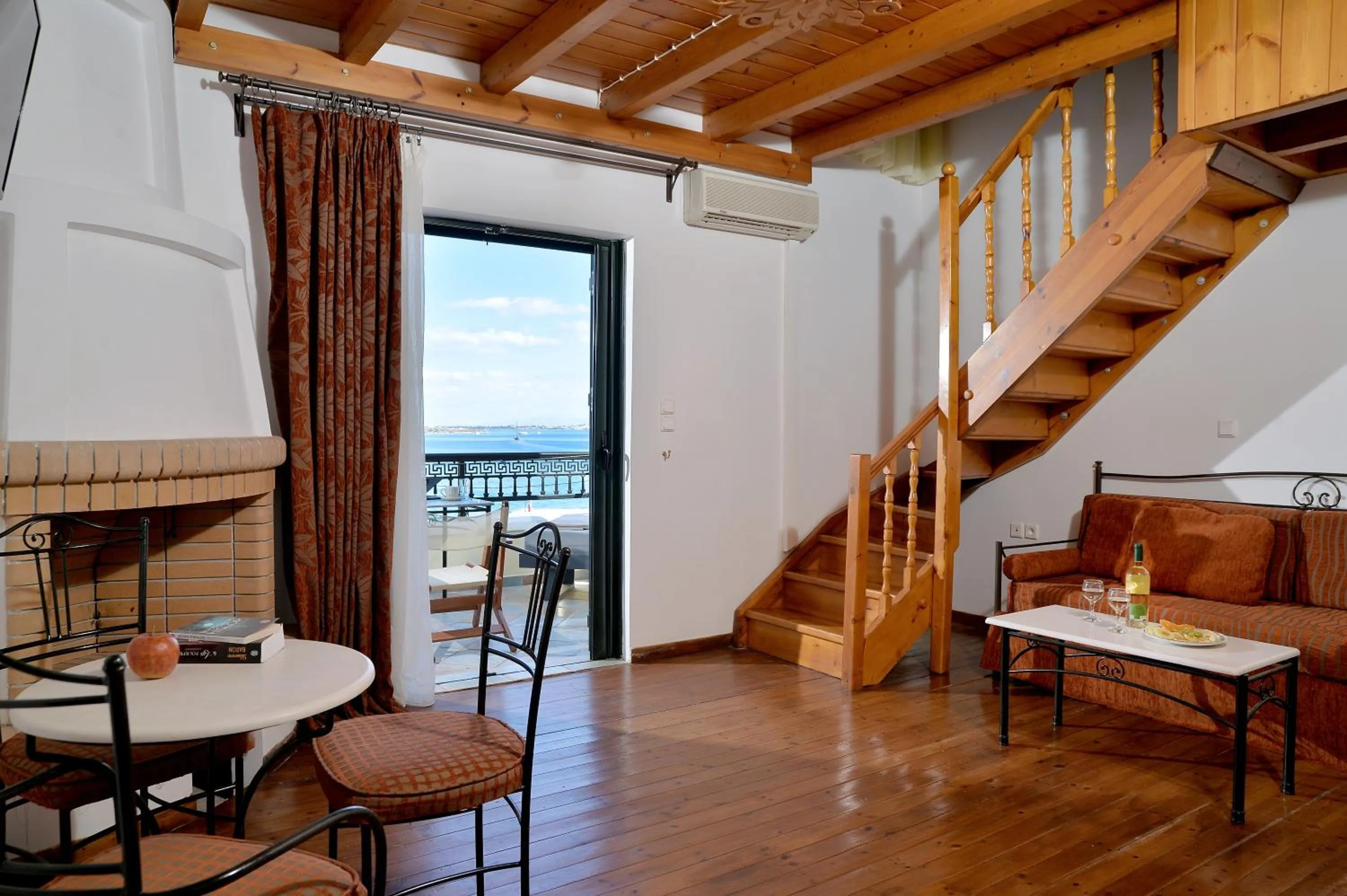 Bedroom in Vasilaras Hotel