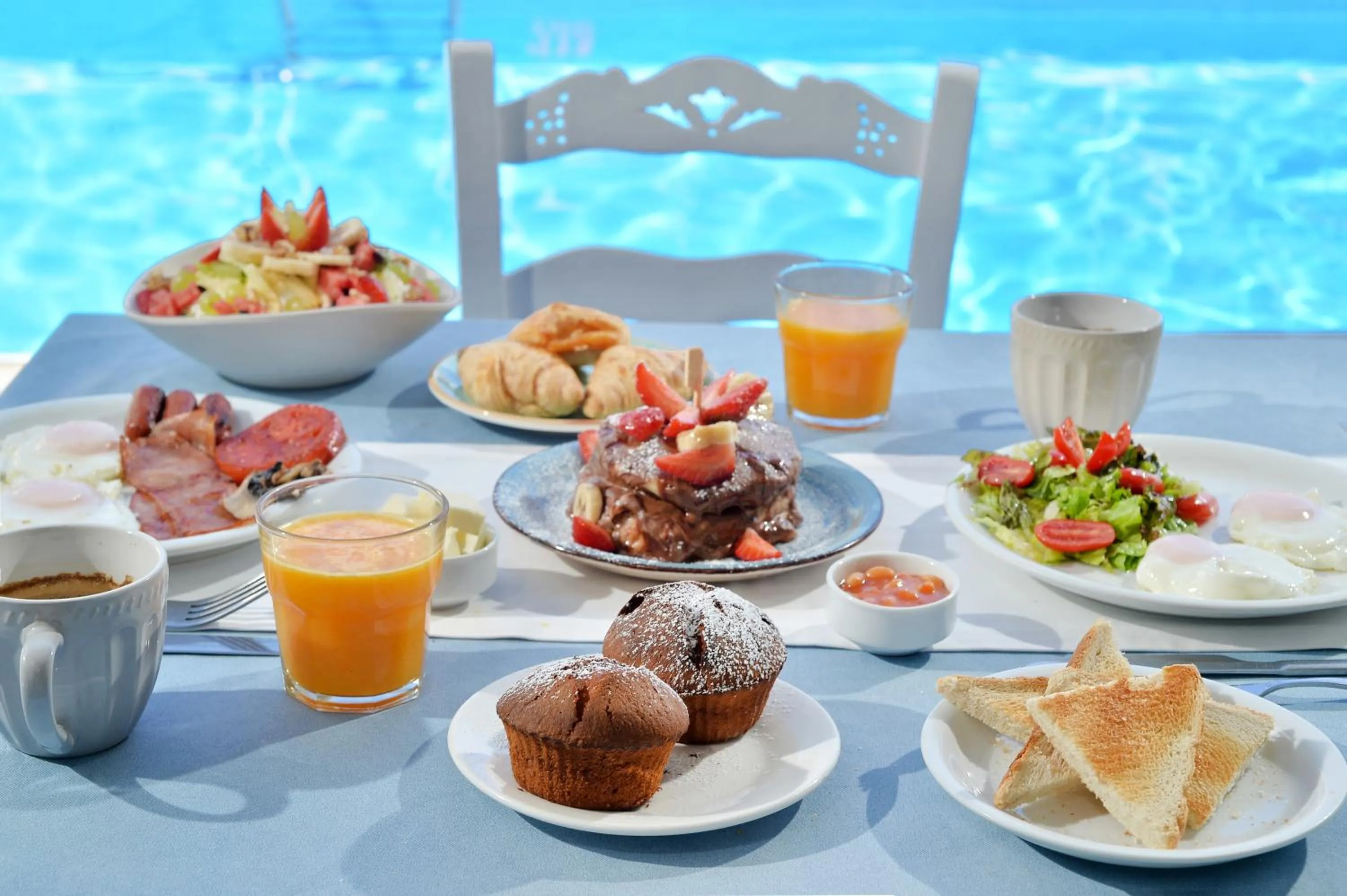 Breakfast in Vasilaras Hotel