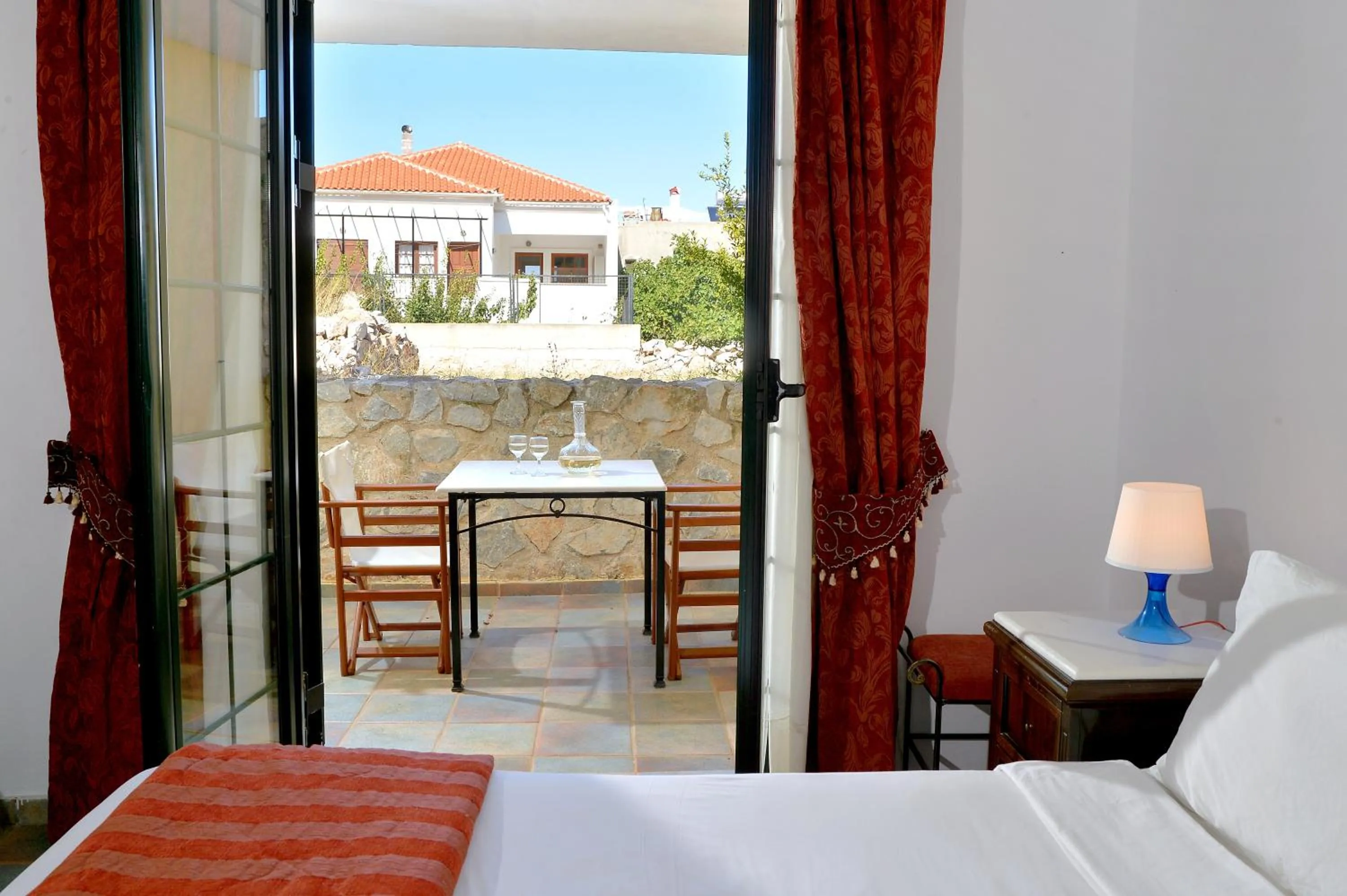 Bedroom, Bed in Vasilaras Hotel