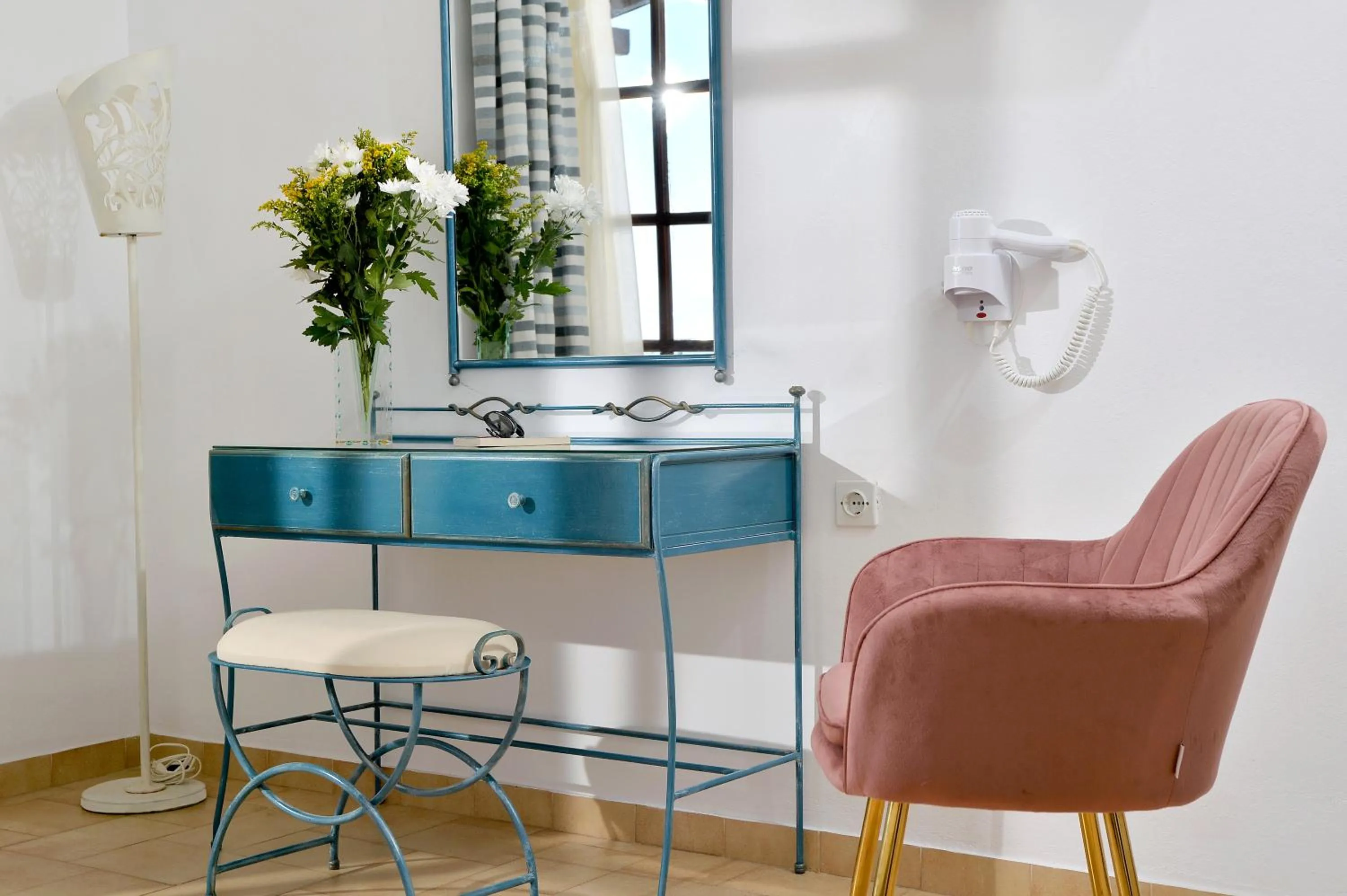 Bedroom in Vasilaras Hotel