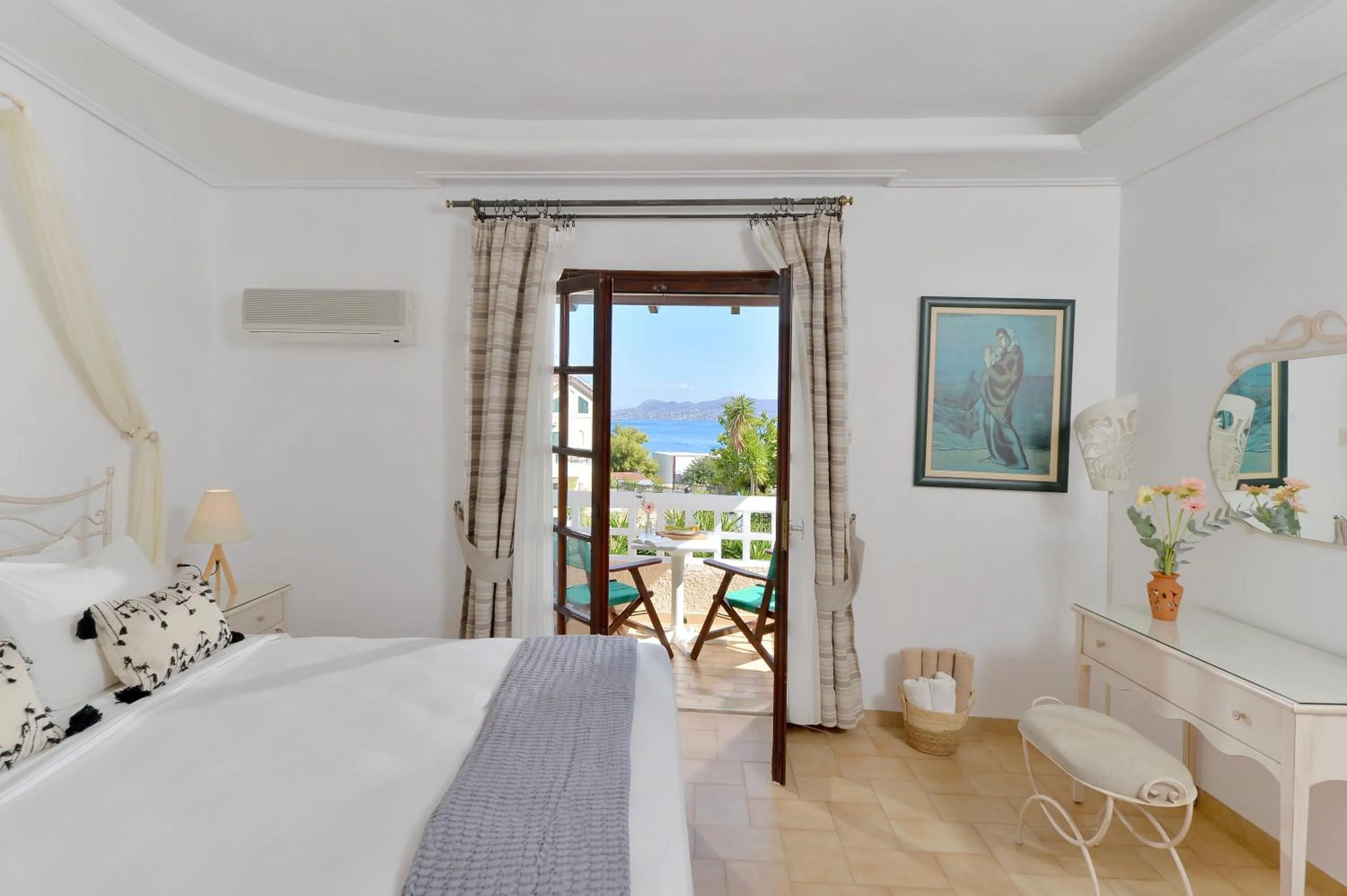 Bedroom, Bed in Vasilaras Hotel