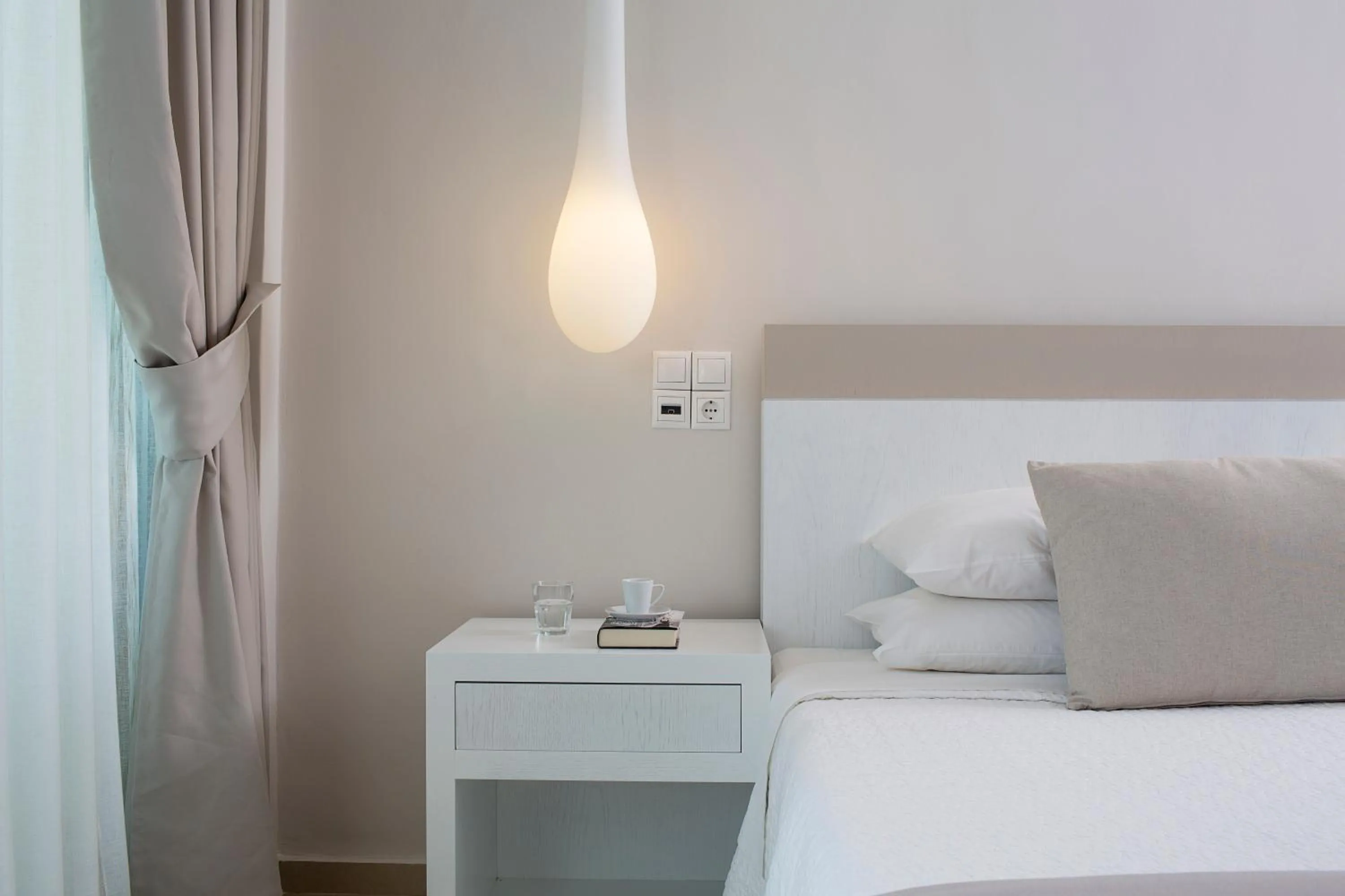 Decorative detail, Bed in Kassandra Bay Resort, Suites & Spa