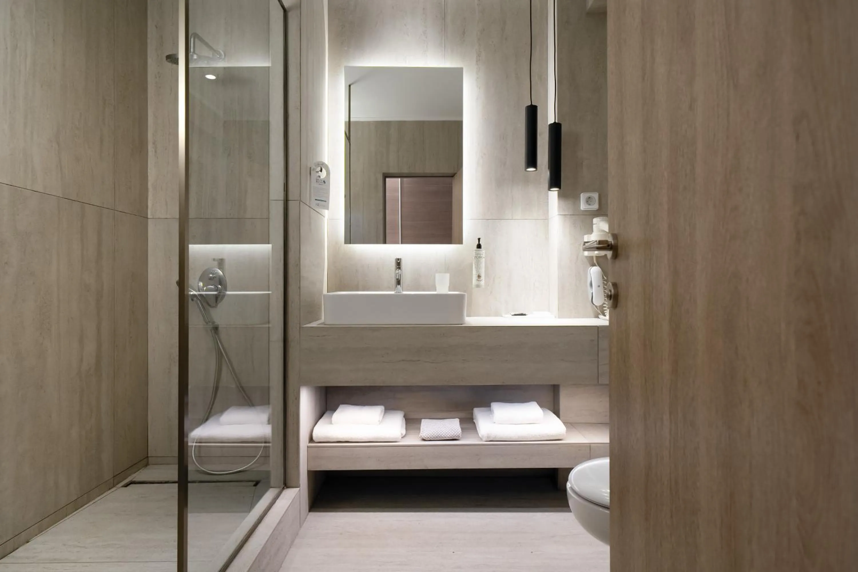 Bathroom in Kassandra Bay Resort, Suites & Spa