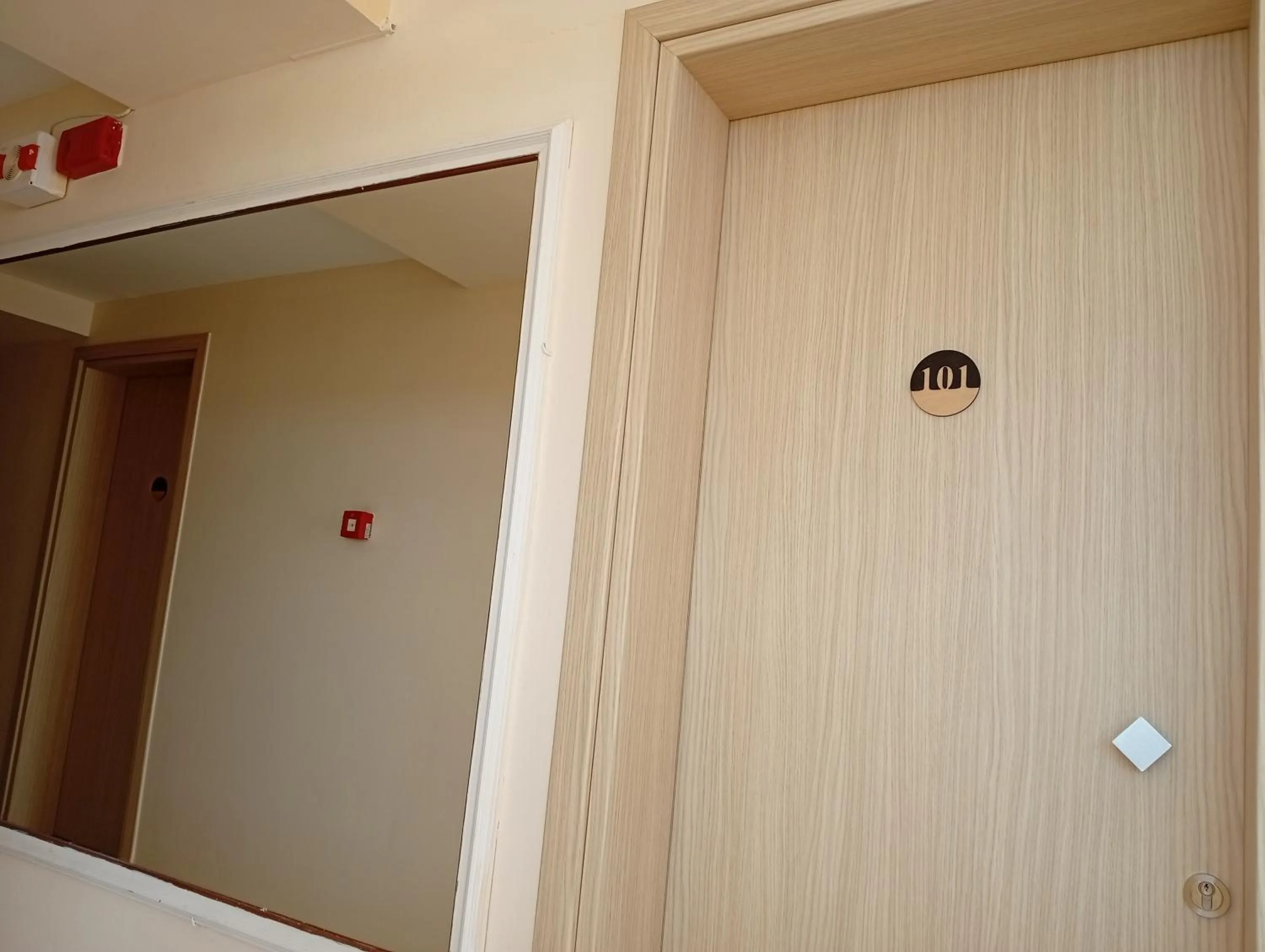 Property building in Leonidas Hotel & Studios