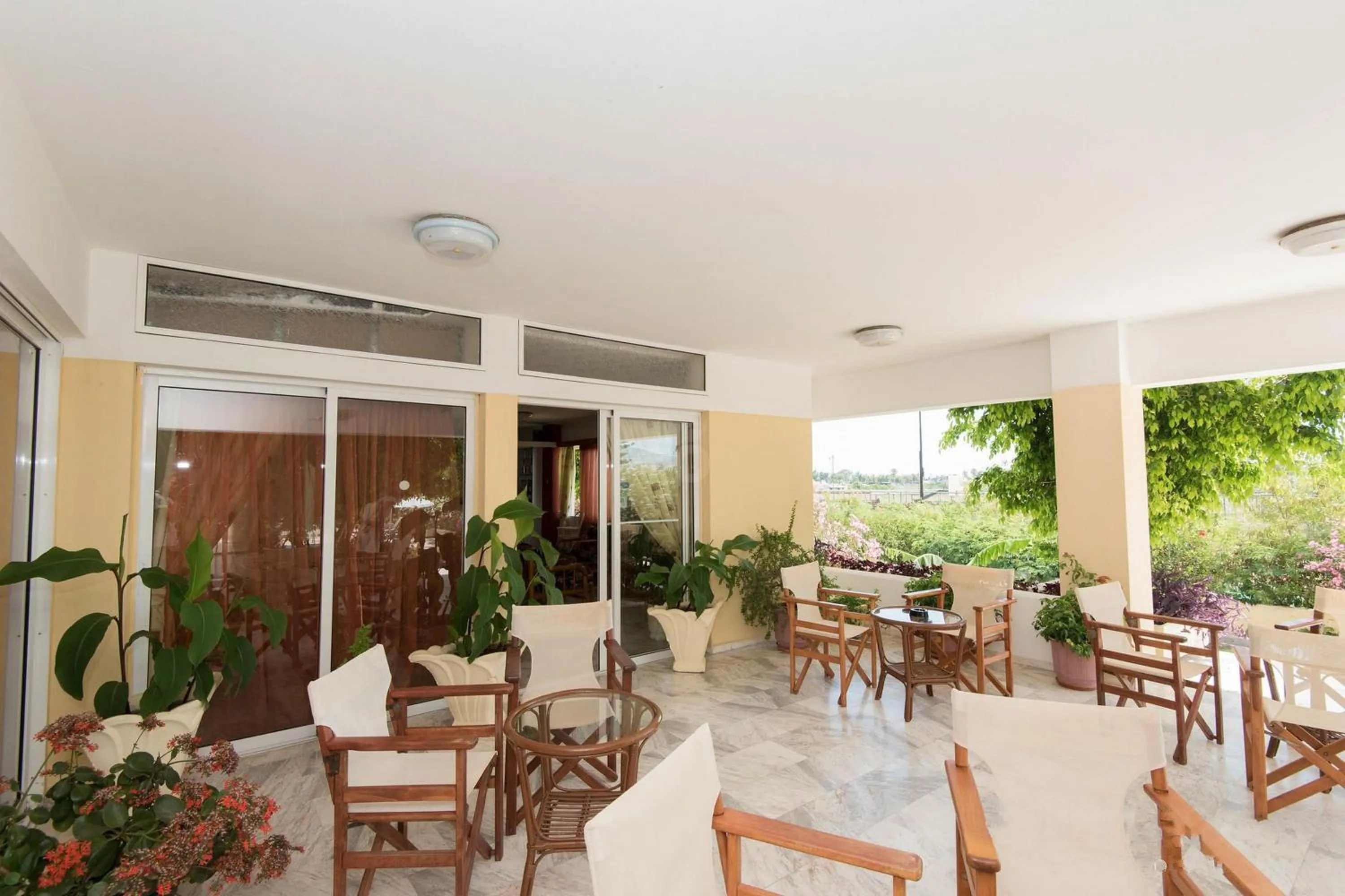 Balcony/Terrace in Leonidas Hotel & Studios