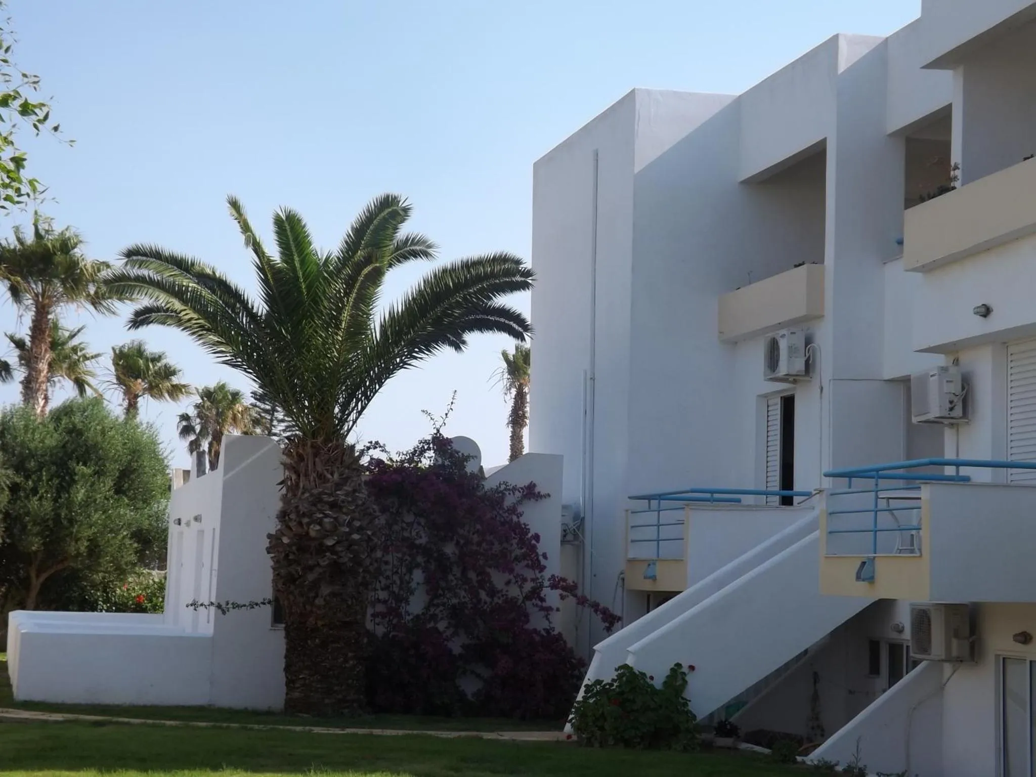 Property building in Leonidas Hotel & Studios