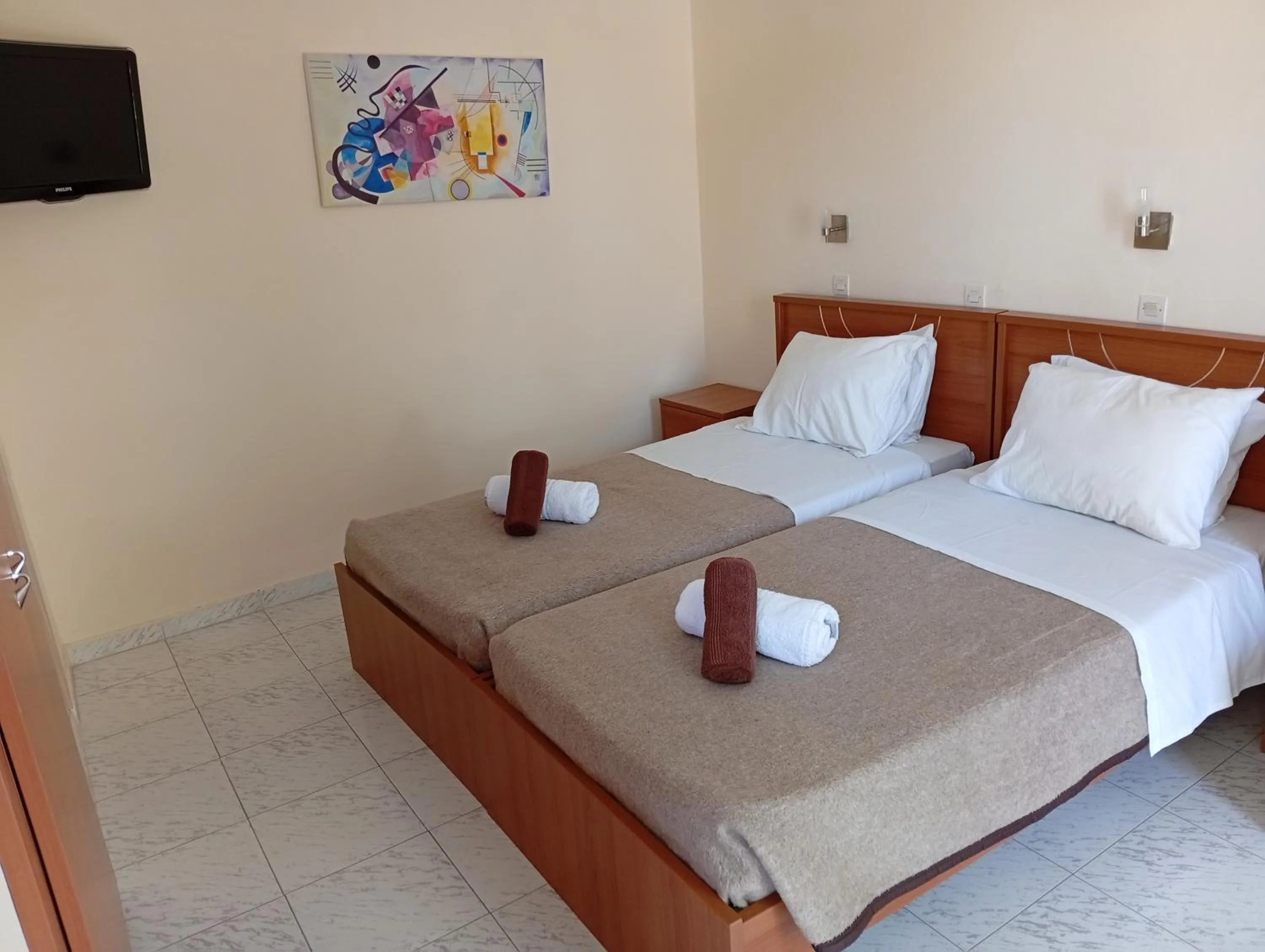 Bedroom, Bed in Leonidas Hotel & Studios