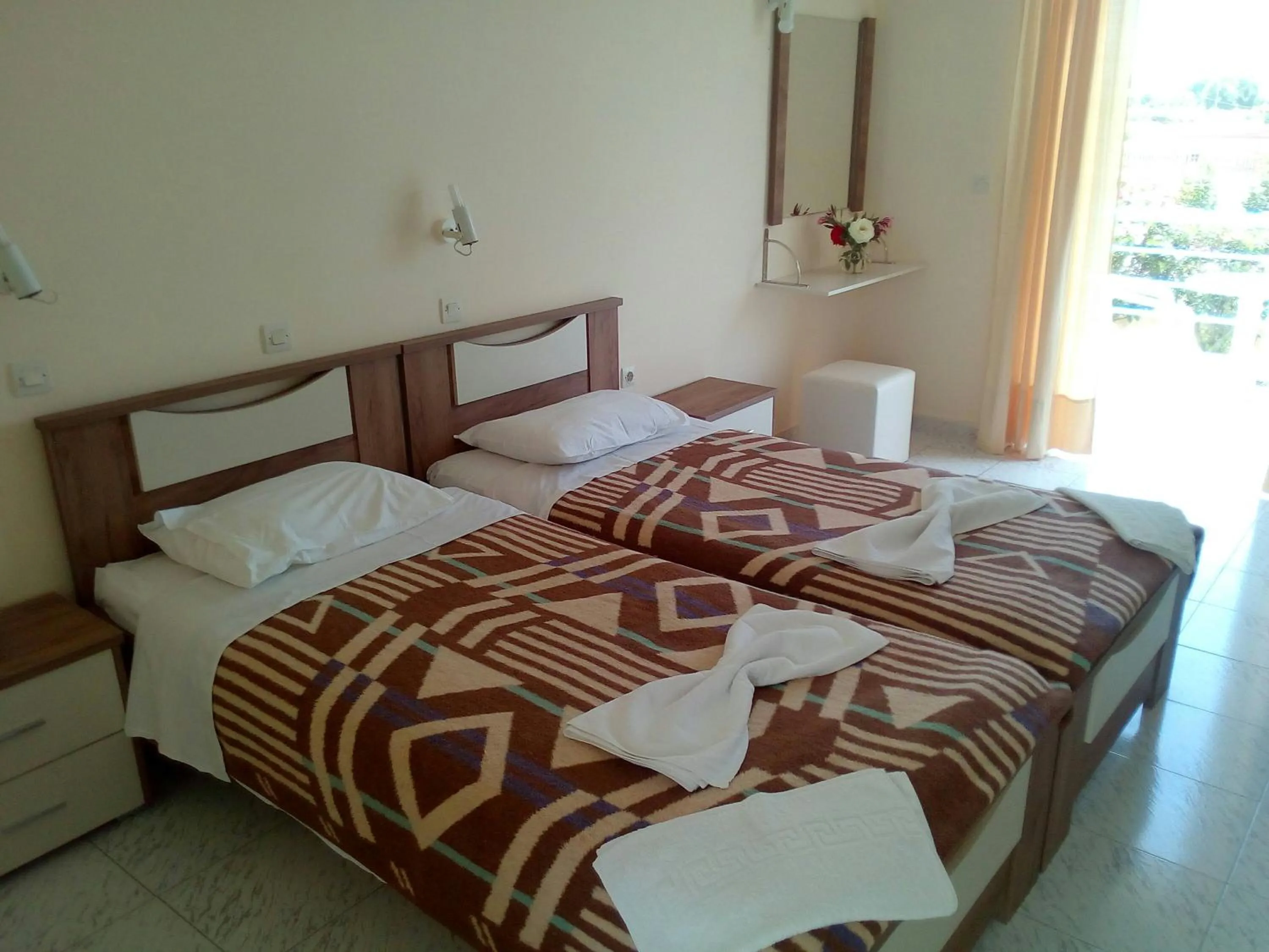 Photo of the whole room, Bed in Leonidas Hotel & Studios
