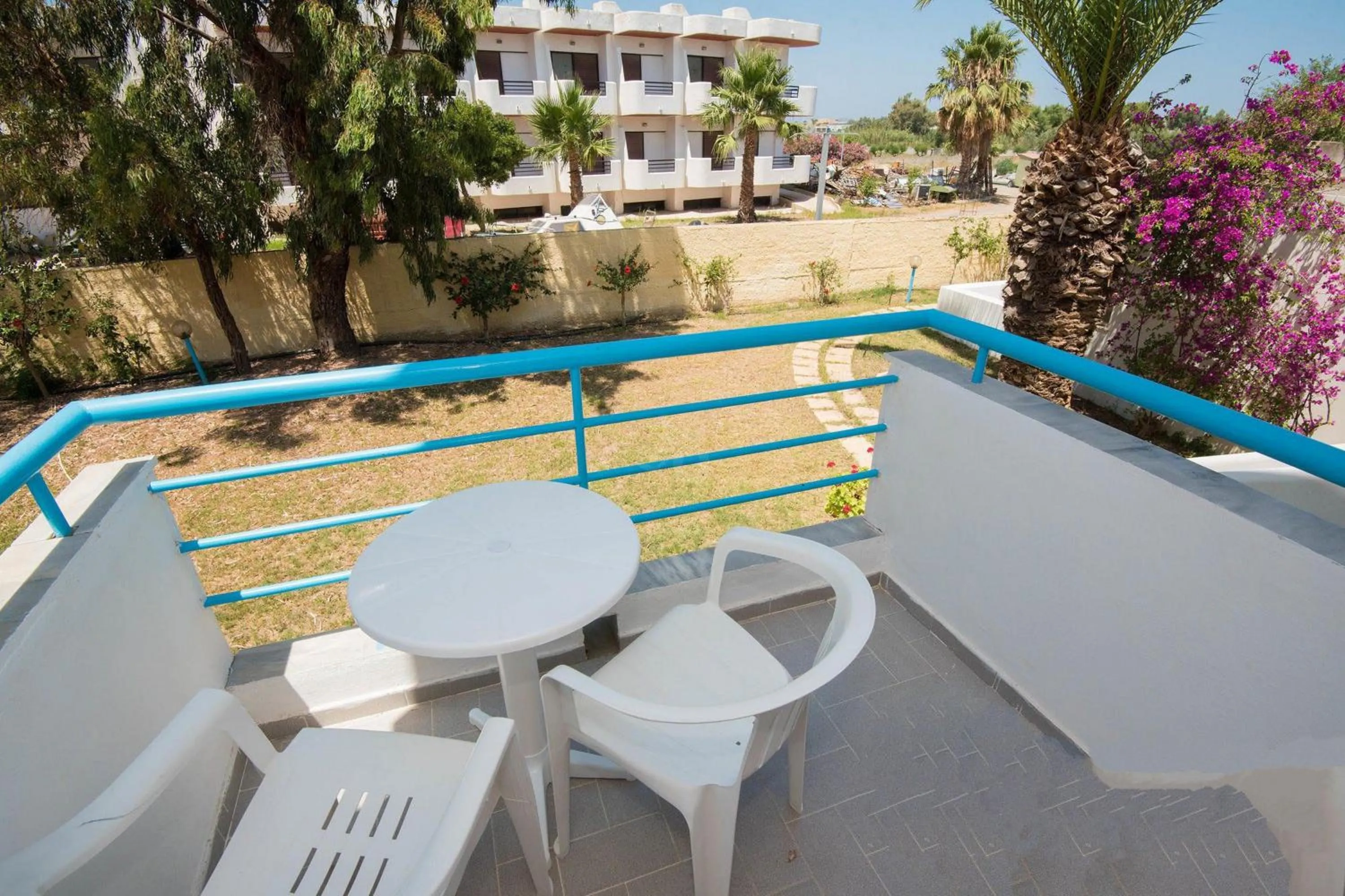 Balcony/Terrace in Leonidas Hotel & Studios