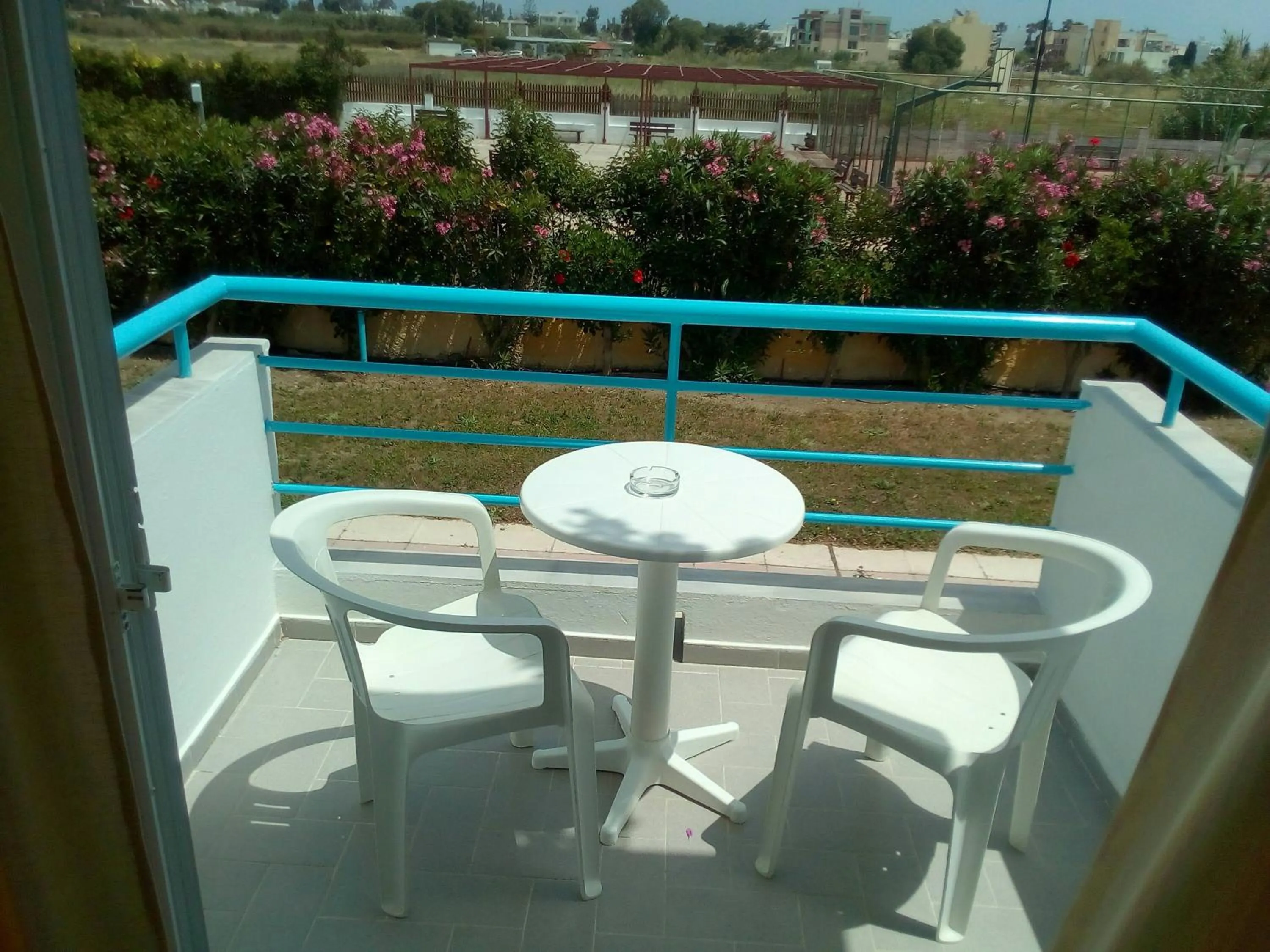 Balcony/Terrace in Leonidas Hotel & Studios