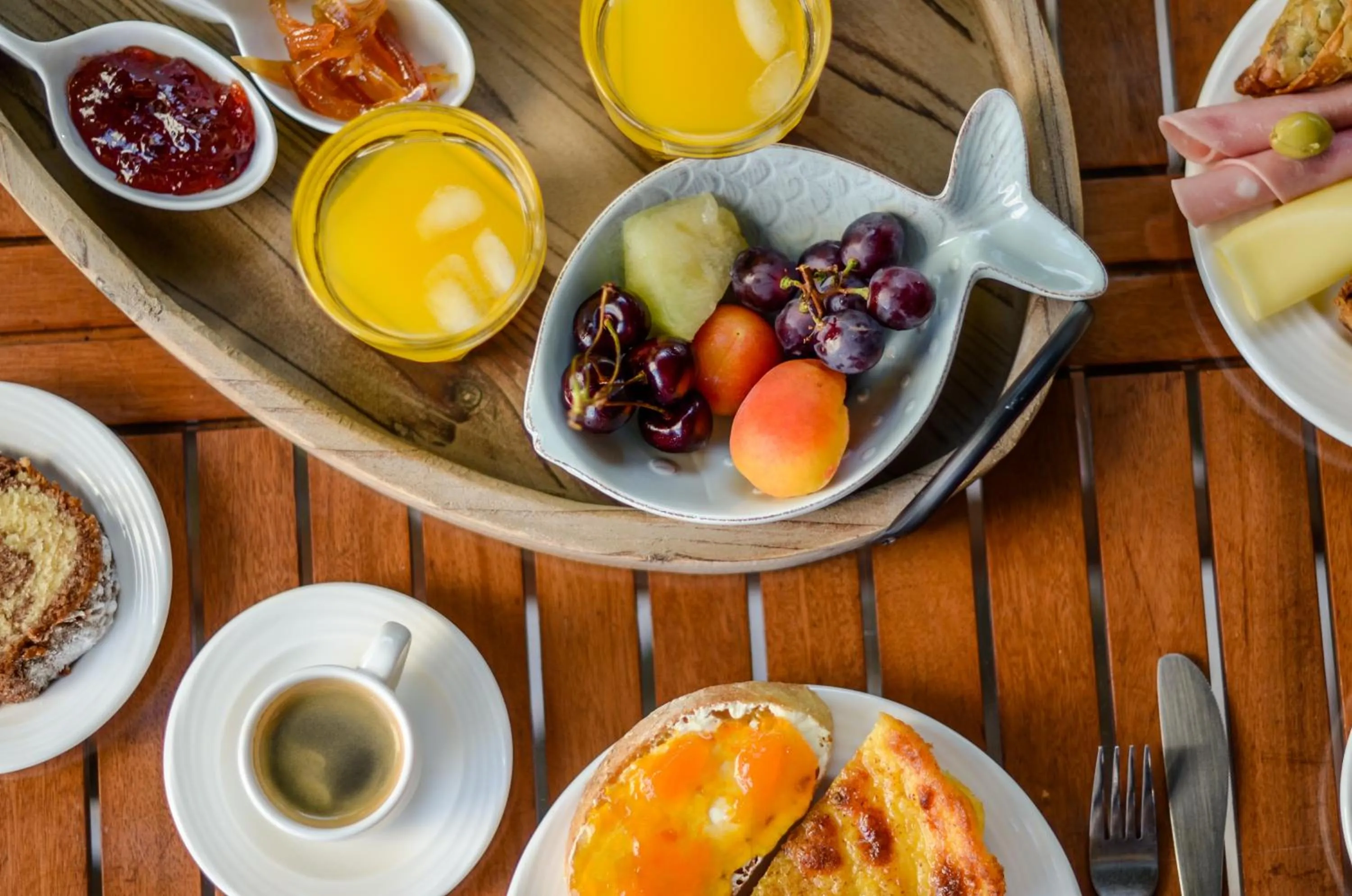 Continental breakfast in Anatoli Hotel