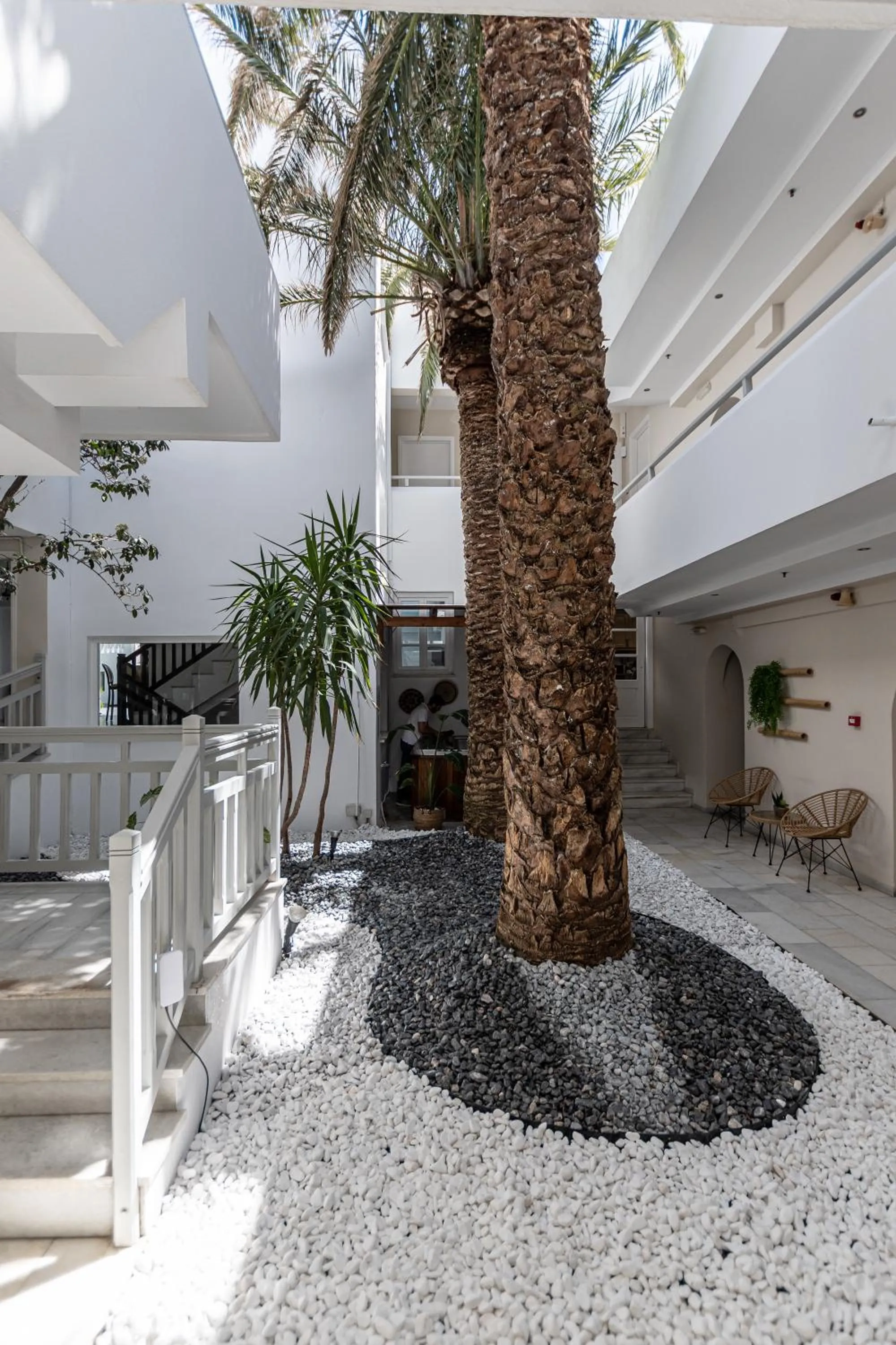 Patio in Anatoli Hotel