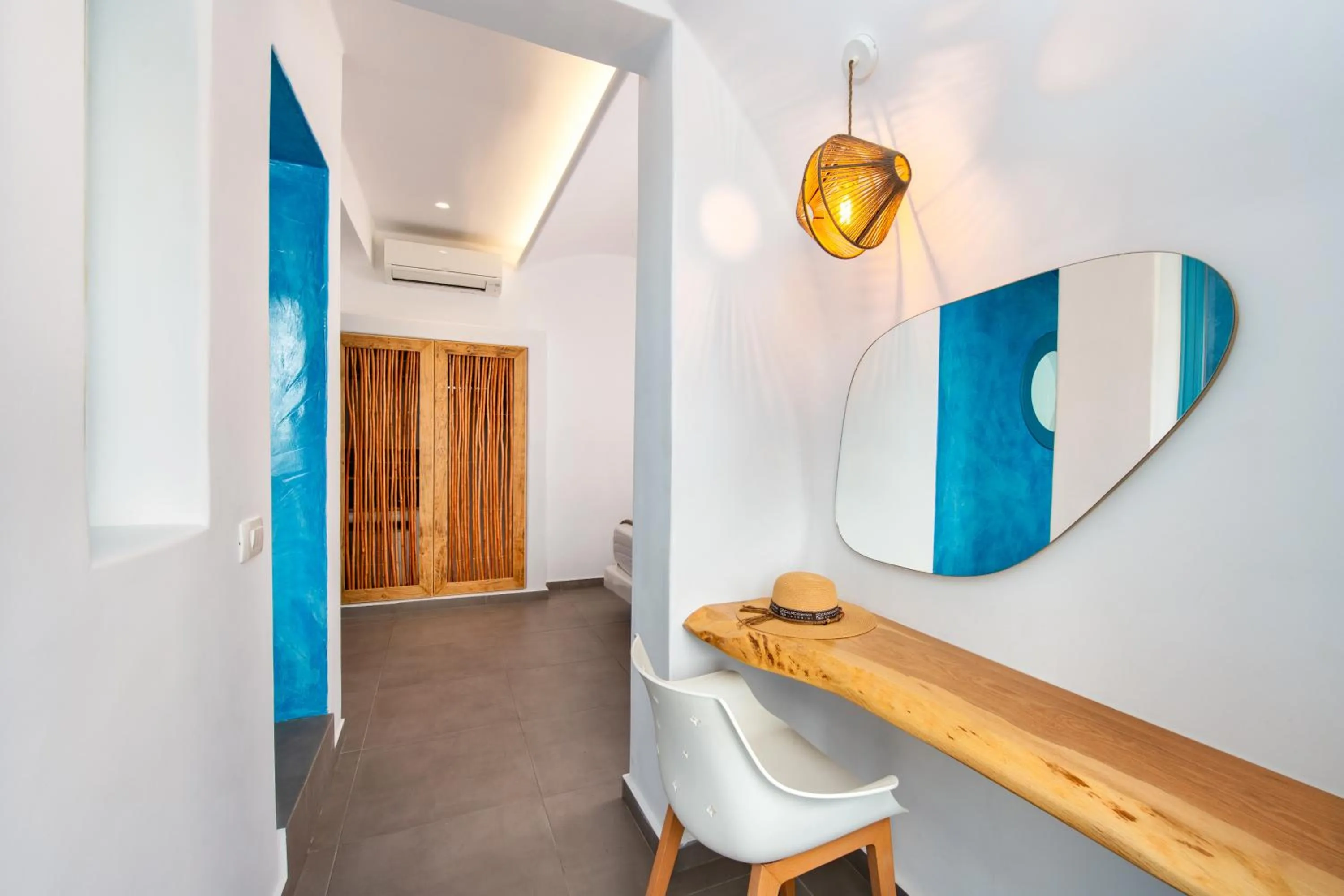 Patio in Evgenia Villas & Suites by Calm Collection