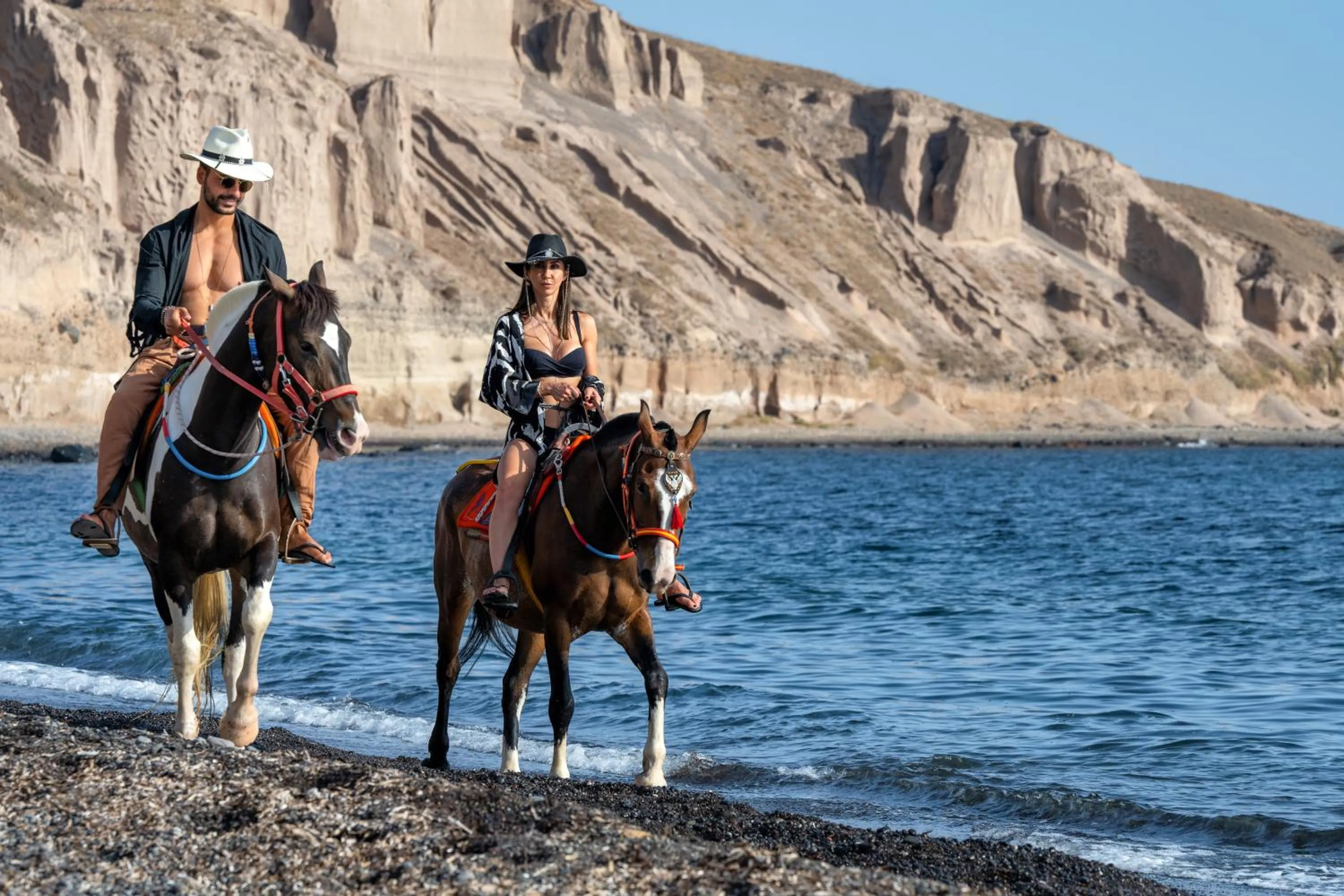 People in Evgenia Villas & Suites by Calm Collection