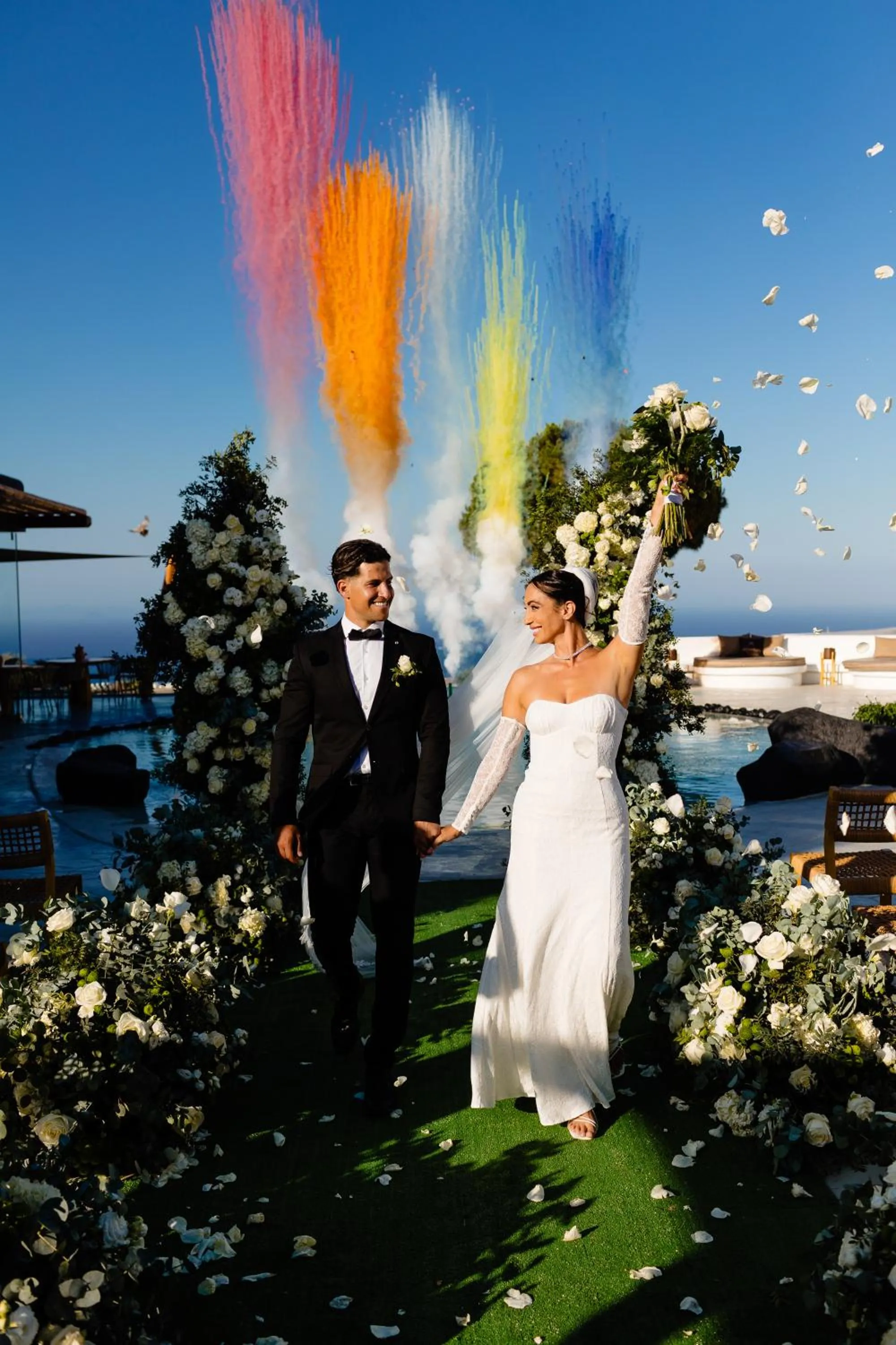 wedding in Evgenia Villas & Suites by Calm Collection