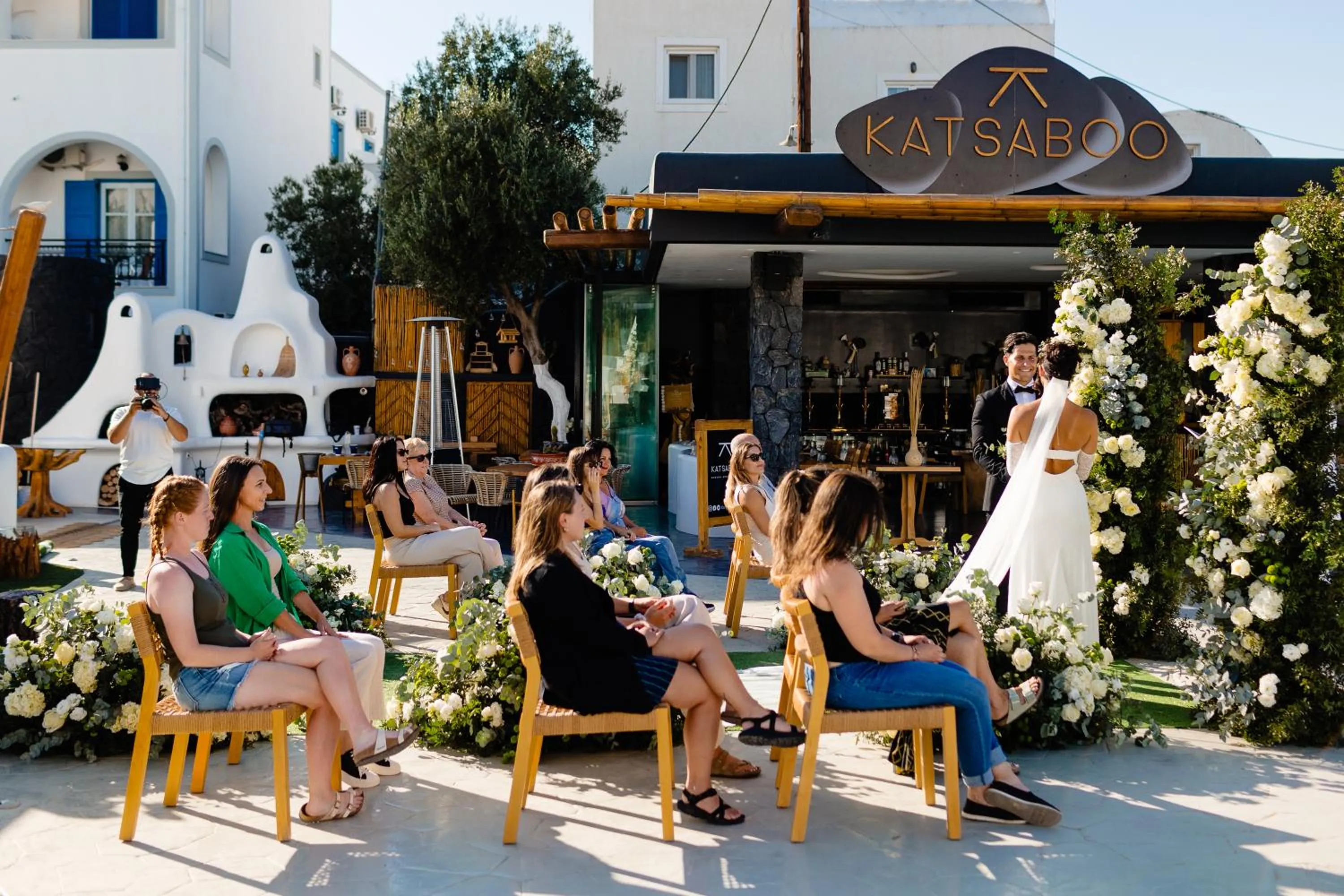 wedding in Evgenia Villas & Suites by Calm Collection