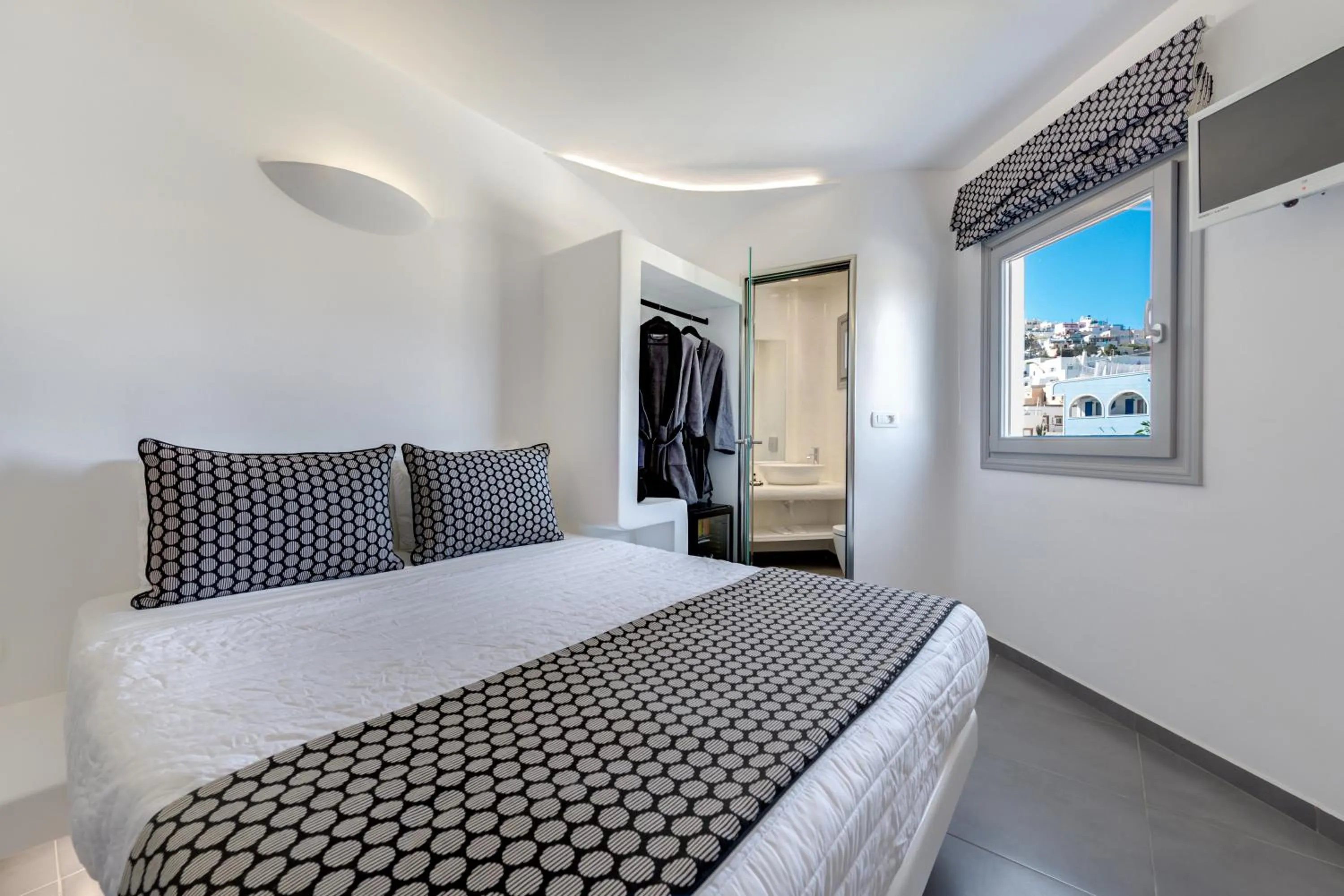 Bedroom, Bed in Evgenia Villas & Suites by Calm Collection