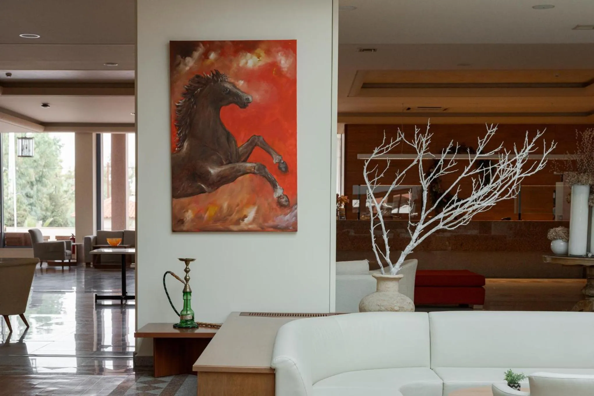 Communal lounge/ TV room in Alkyon Resort Hotel & Spa