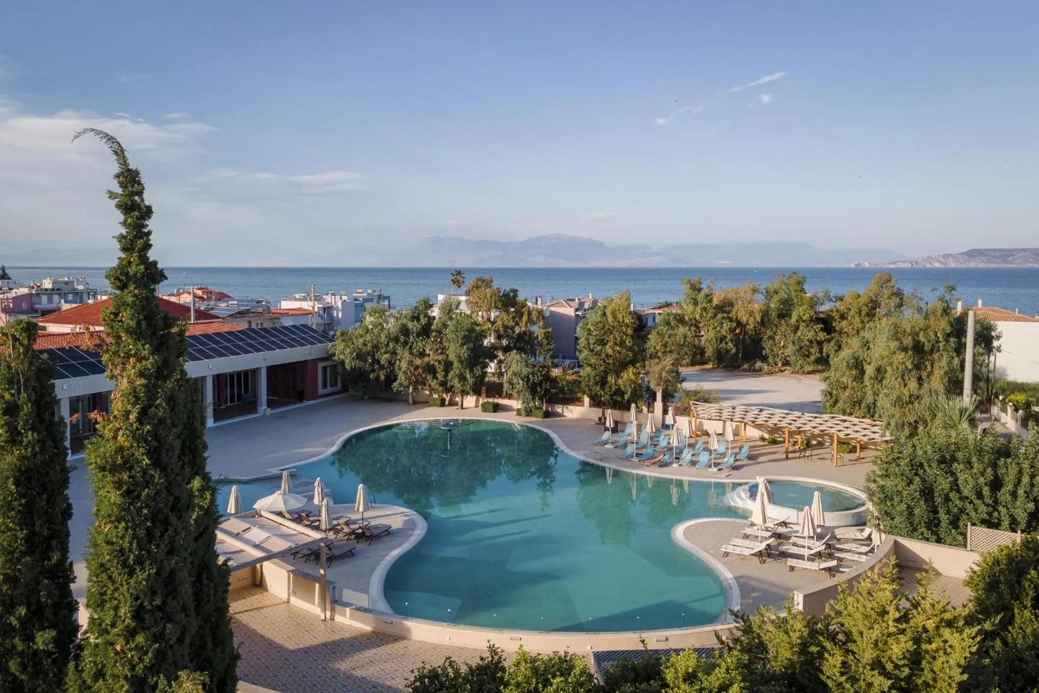Pool view in Alkyon Resort Hotel & Spa