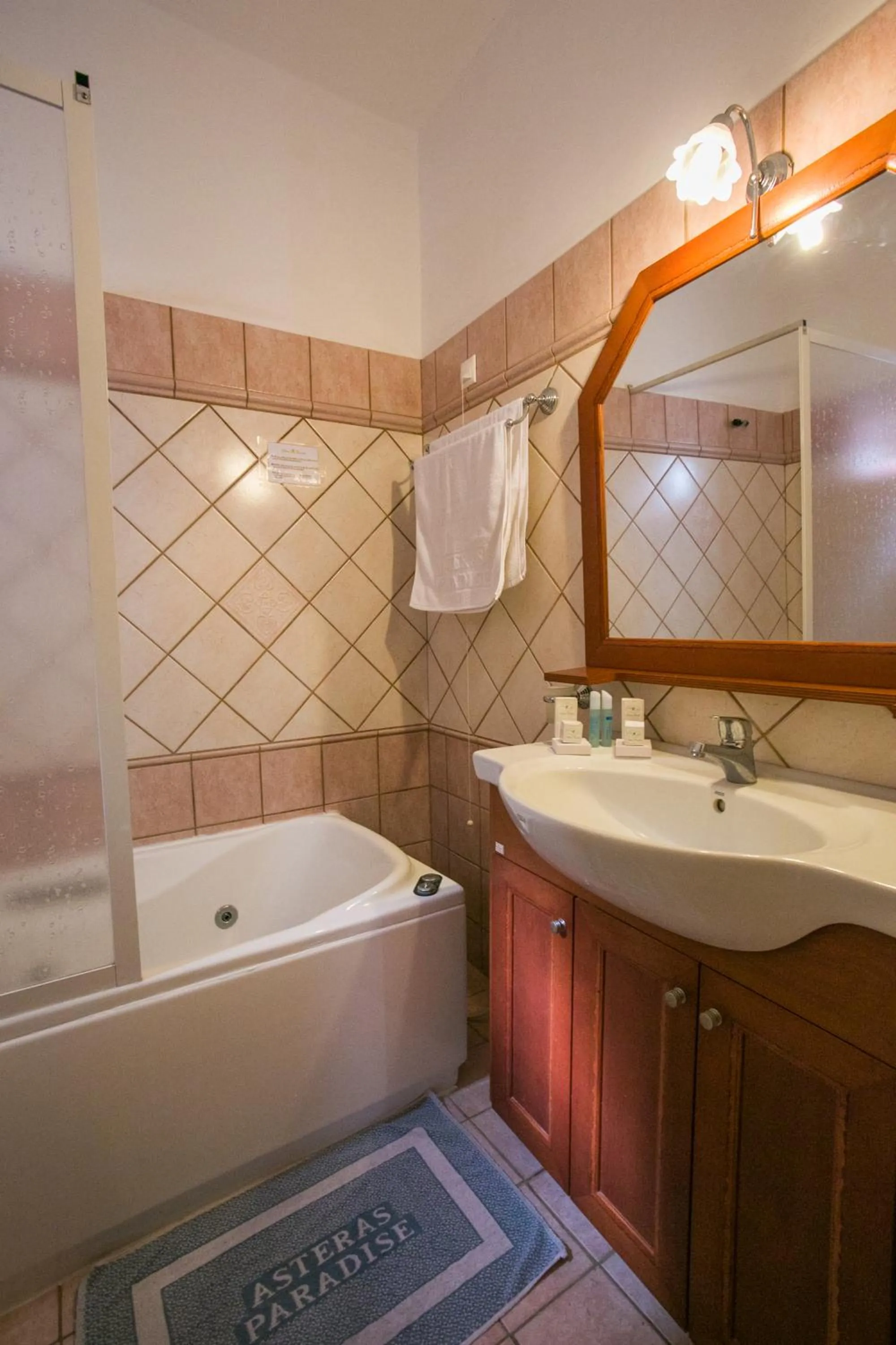 Bathroom in Asteras Paradise