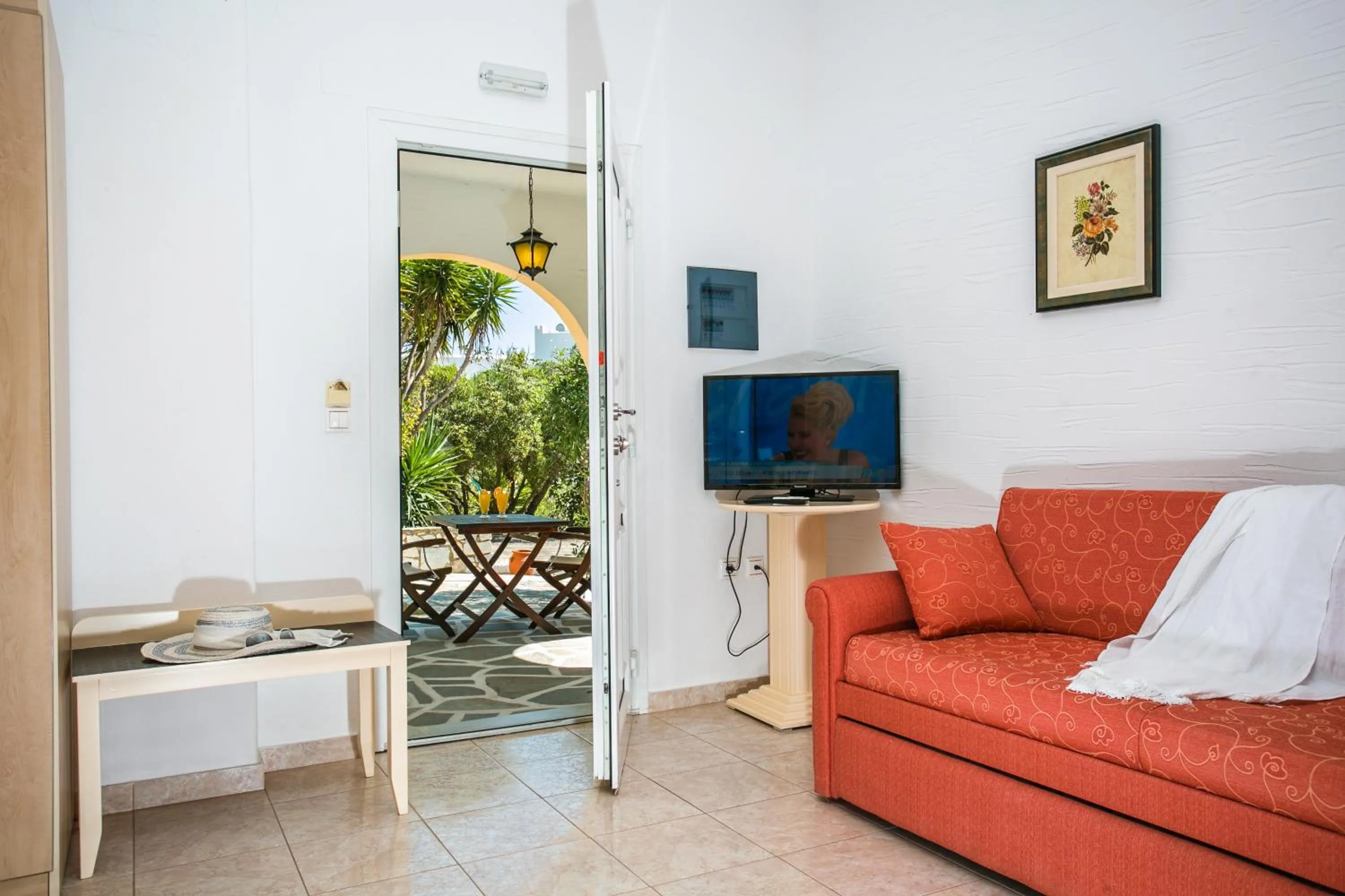 Living room in Asteras Paradise